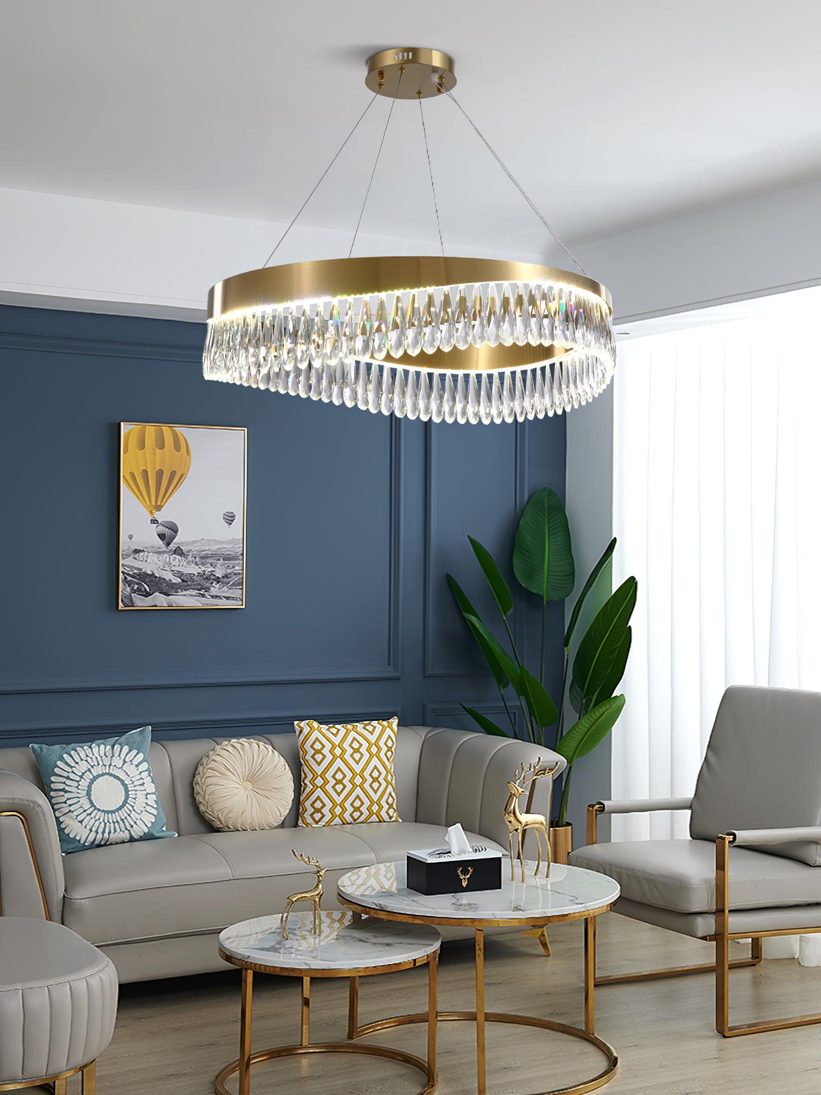 Crystal Sticks Chandelier - Blowlighting
