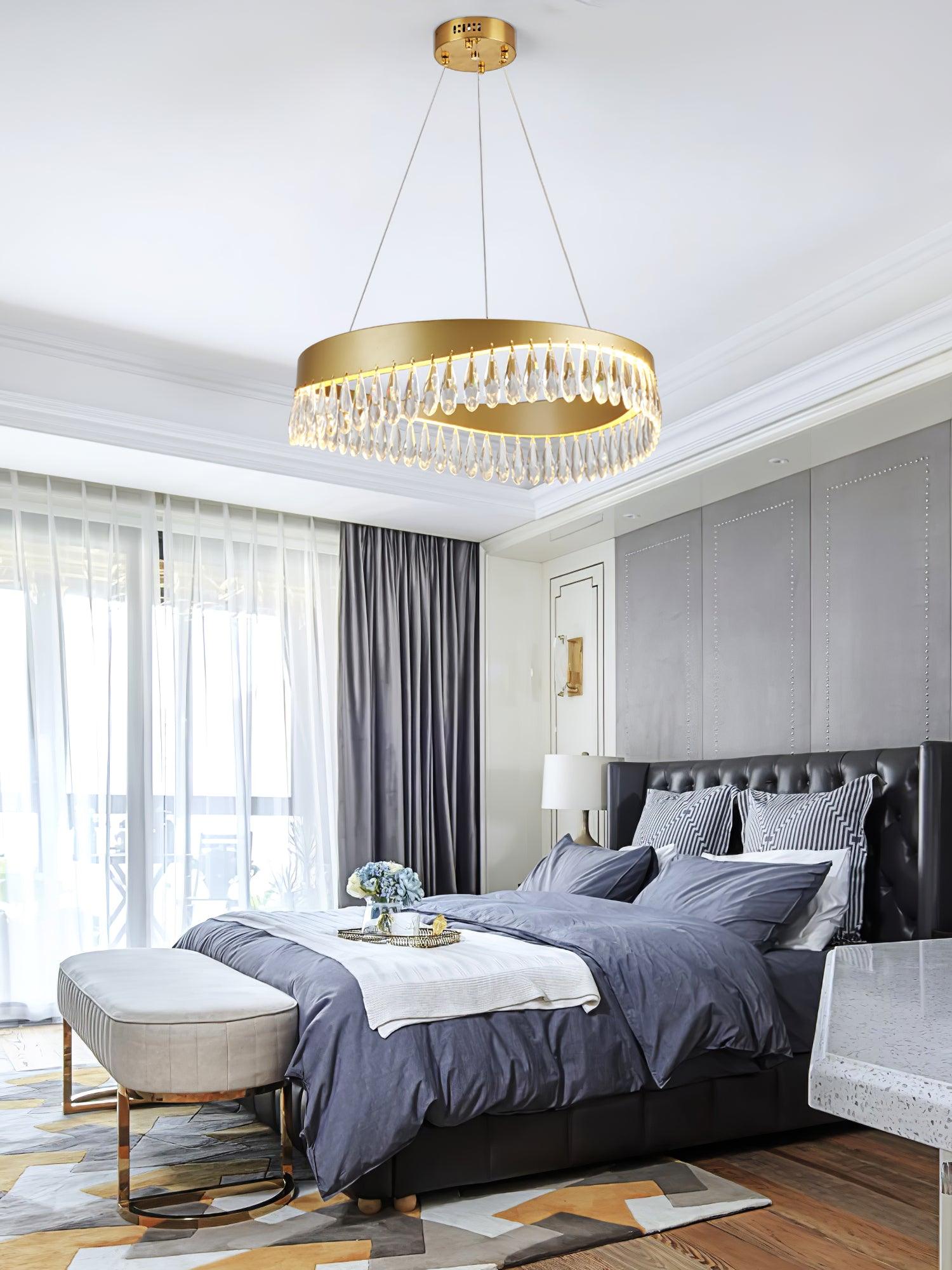 Crystal Sticks Chandelier - Blowlighting