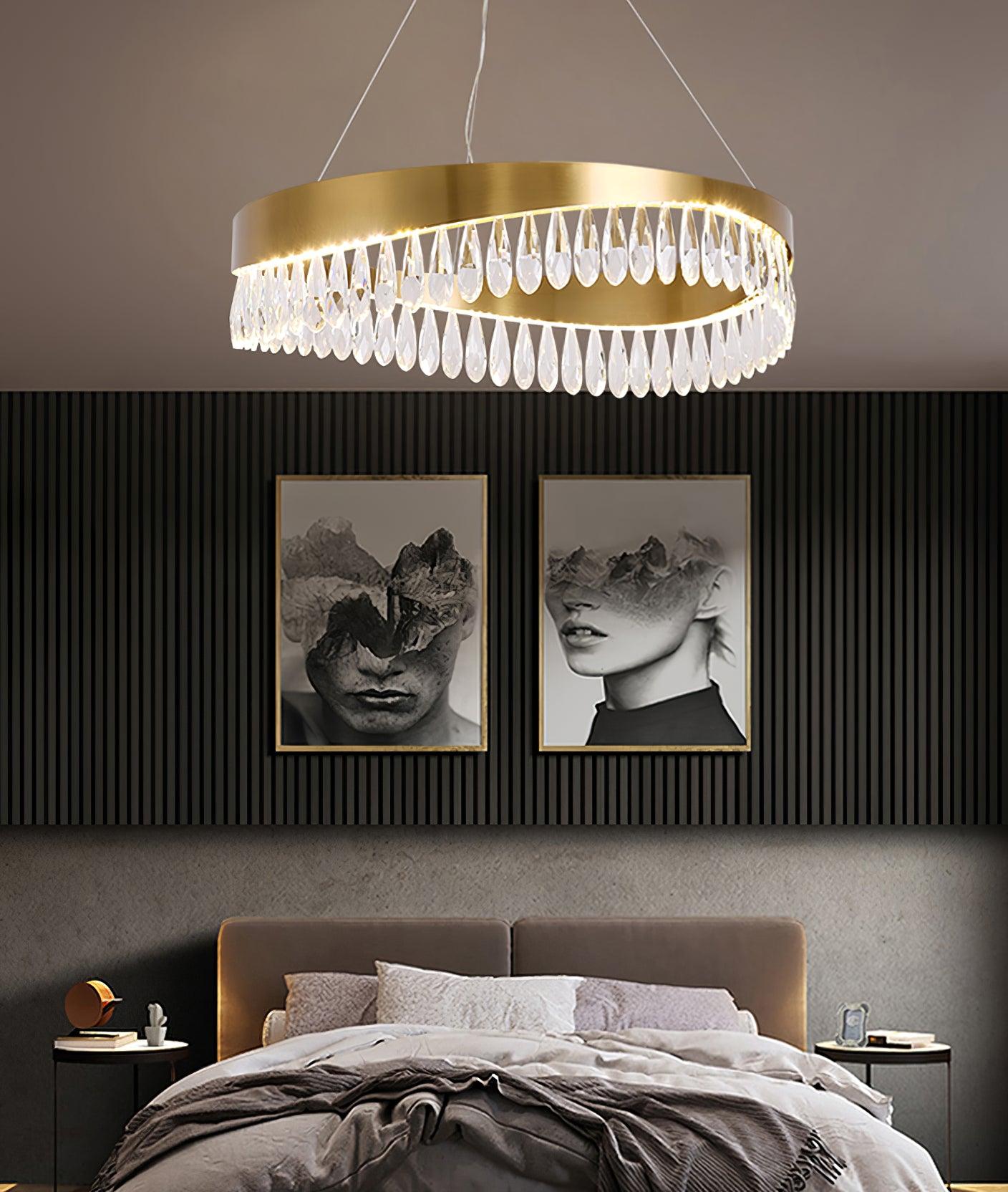 Crystal Sticks Chandelier - Blowlighting