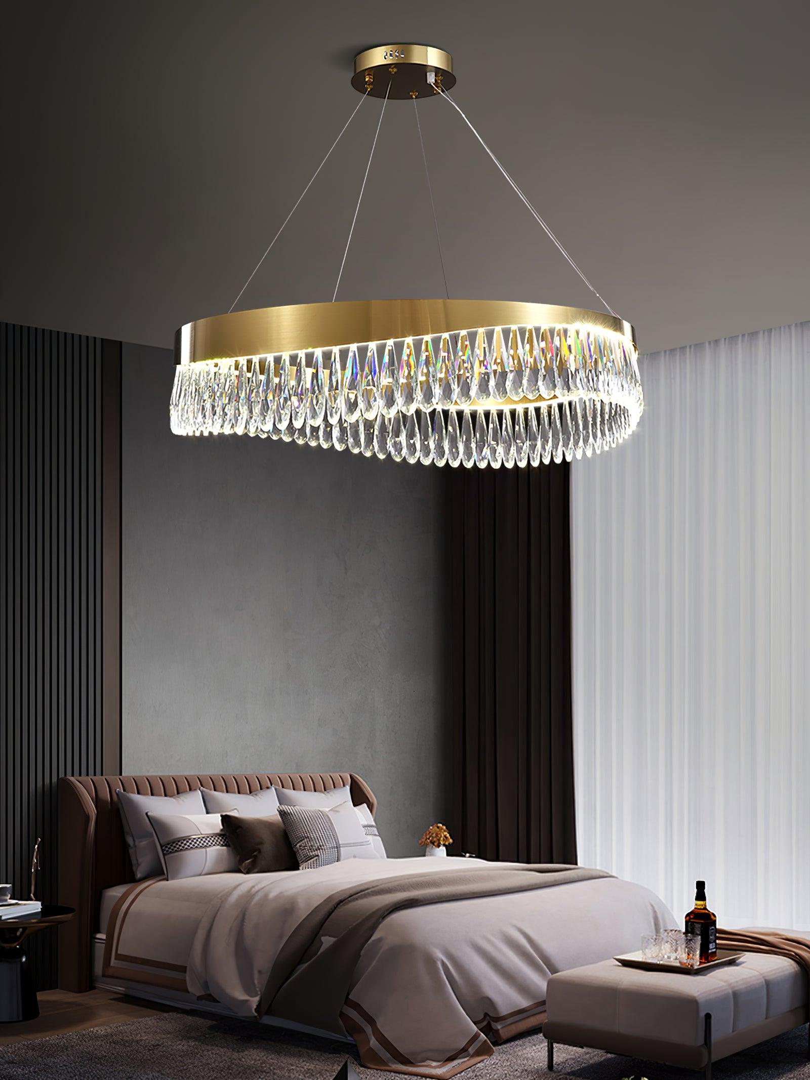Crystal Sticks Chandelier - Blowlighting