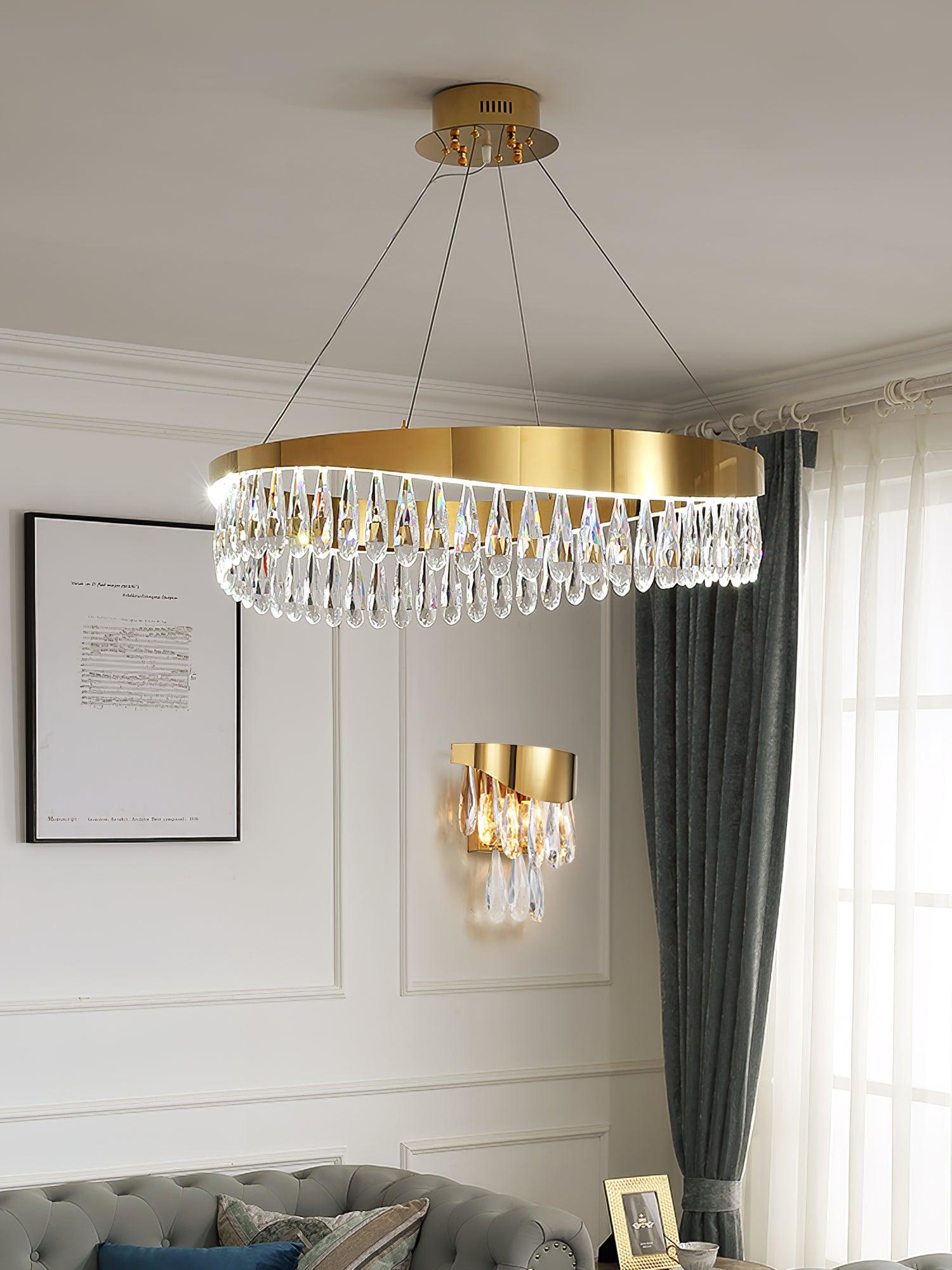 Crystal Sticks Chandelier - Blowlighting