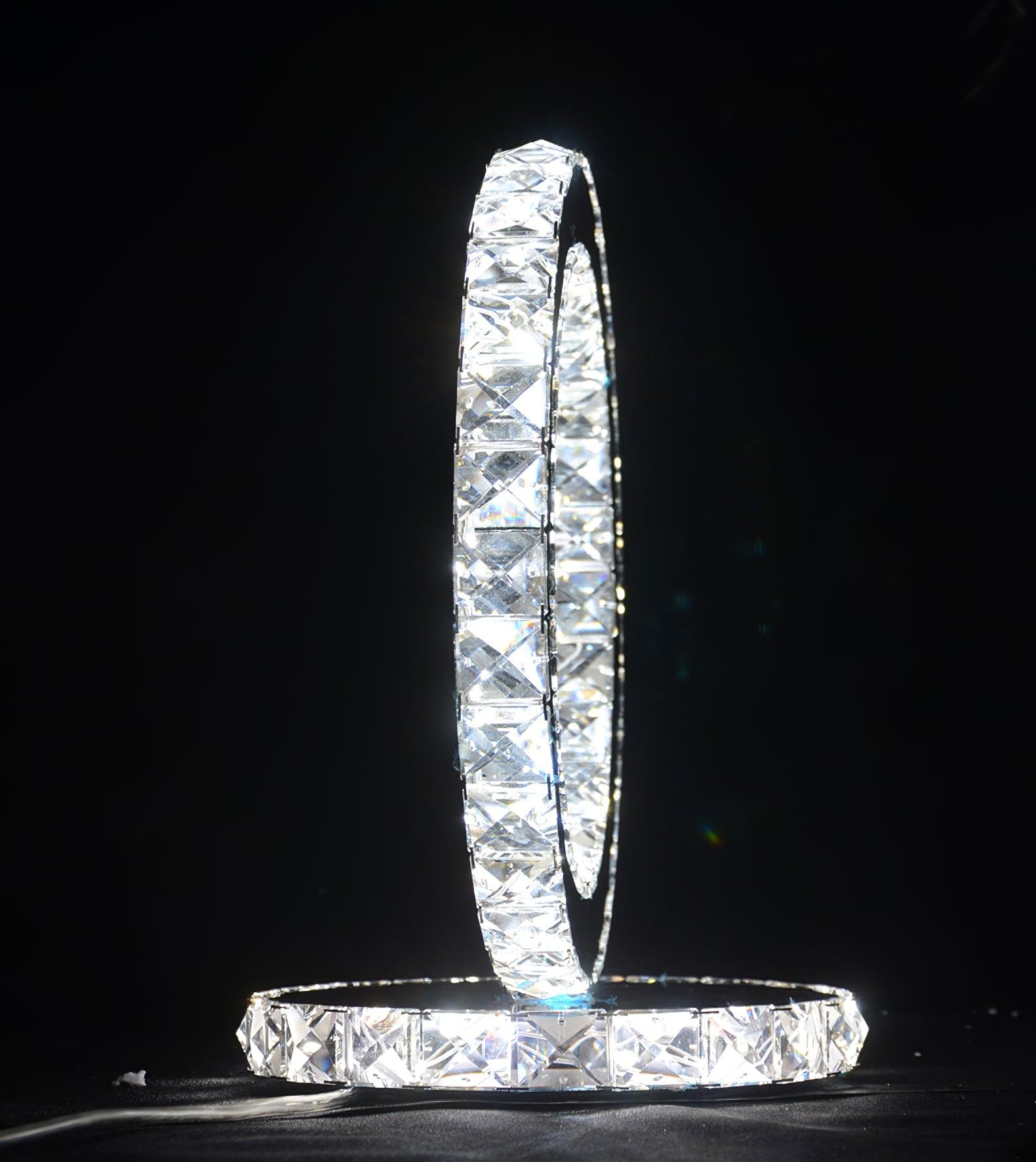 Crystal Rings Table Lamp - Blowlighting