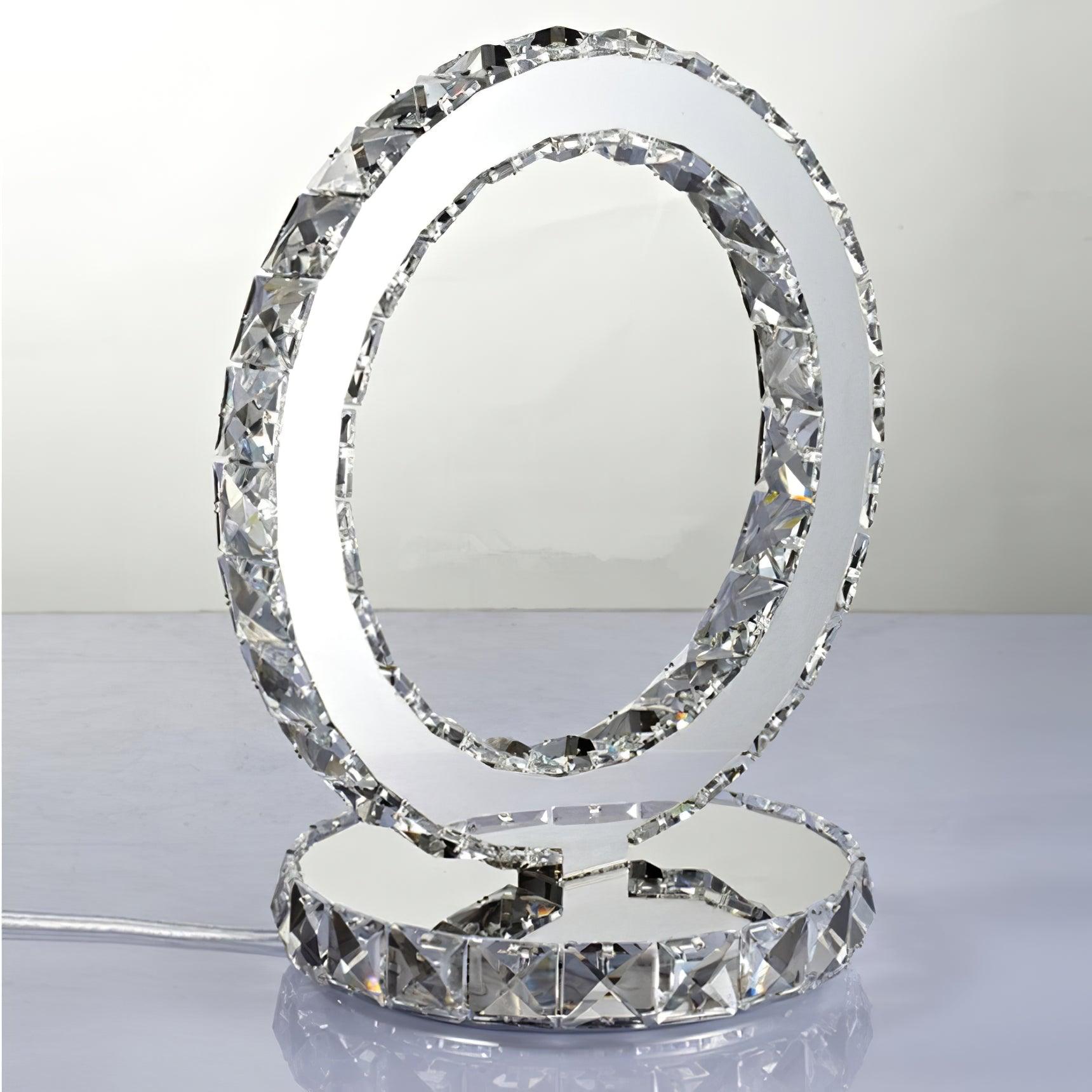 Crystal Rings Table Lamp - Blowlighting