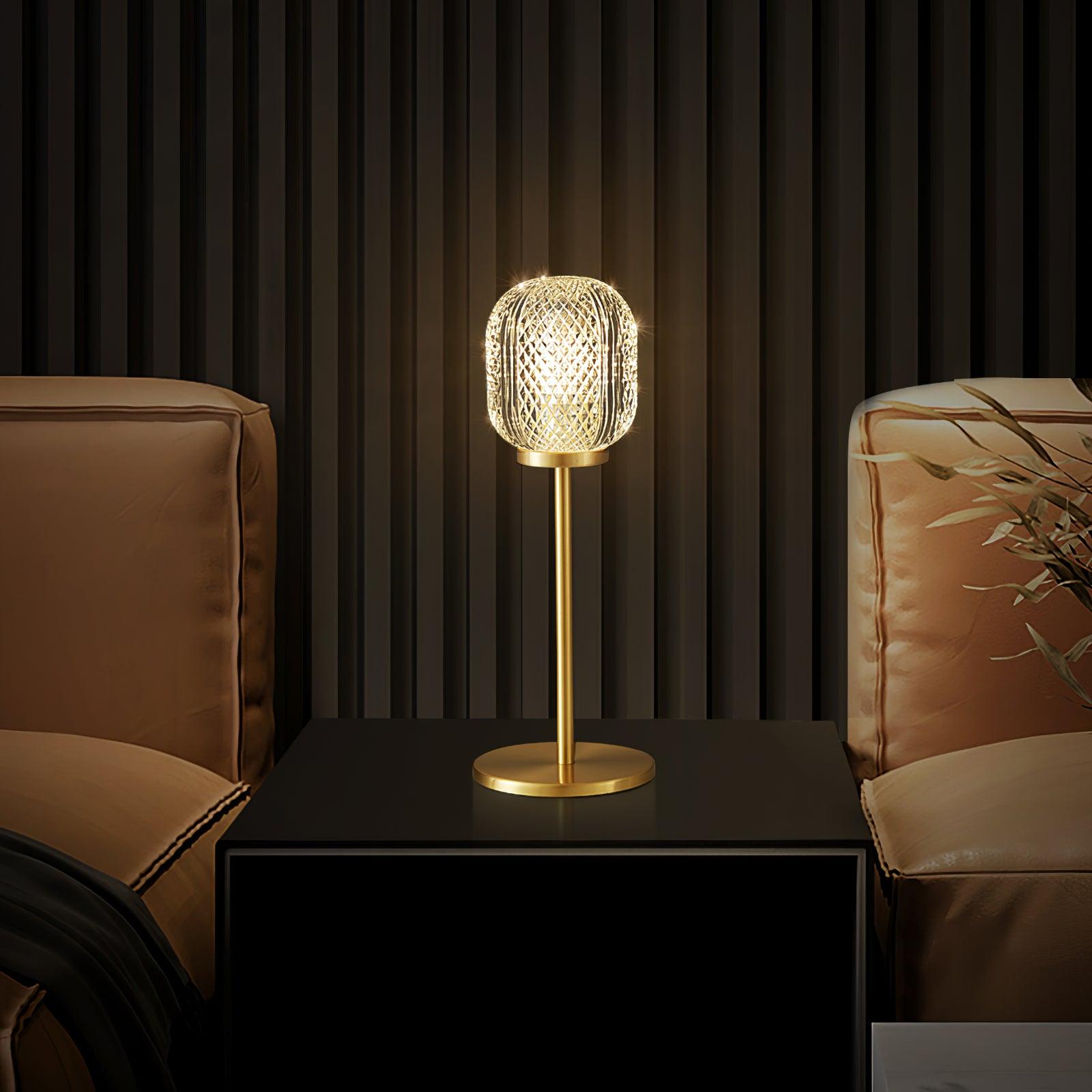 Crystal Tealight Table Lamp - Blowlighting