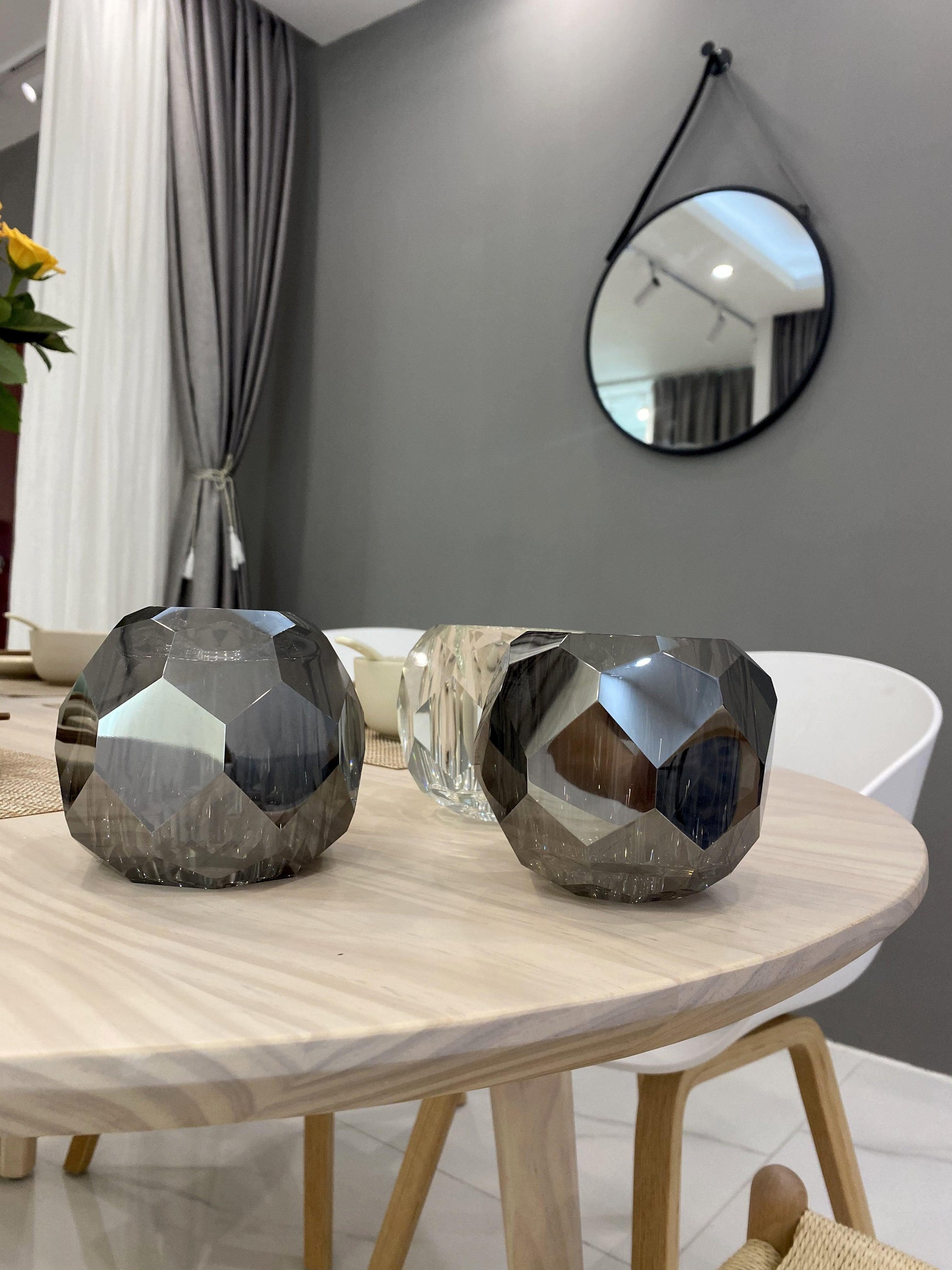 Crystal Ball Round Cluster Chandelier - Blowlighting