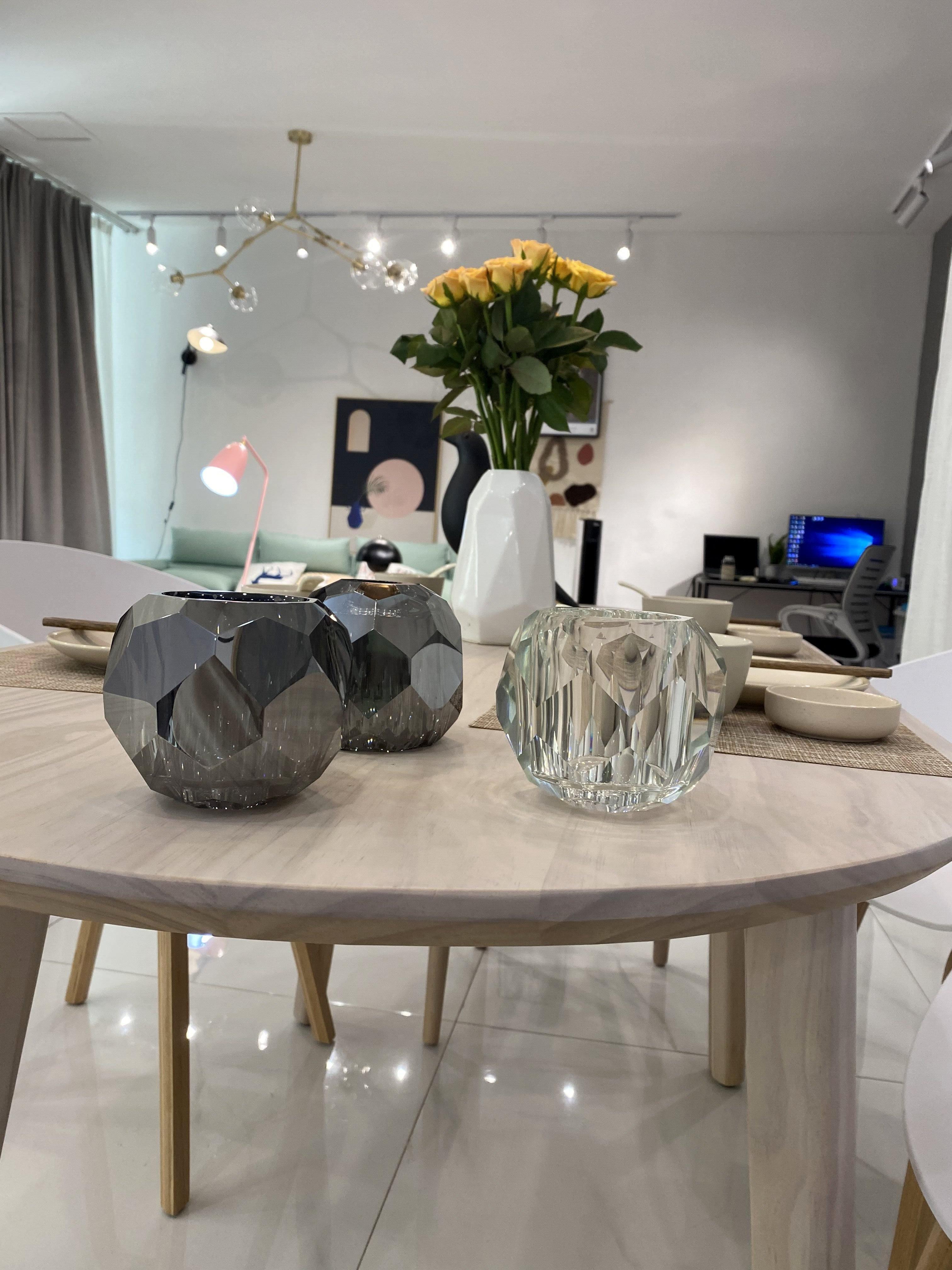 Crystal Ball Round Cluster Chandelier - Blowlighting