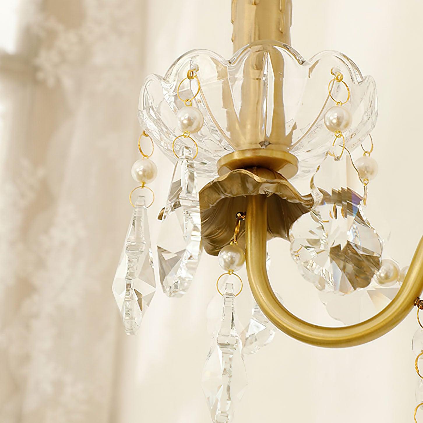 Crystal Pearl Chain Wall Lamp - Blowlighting