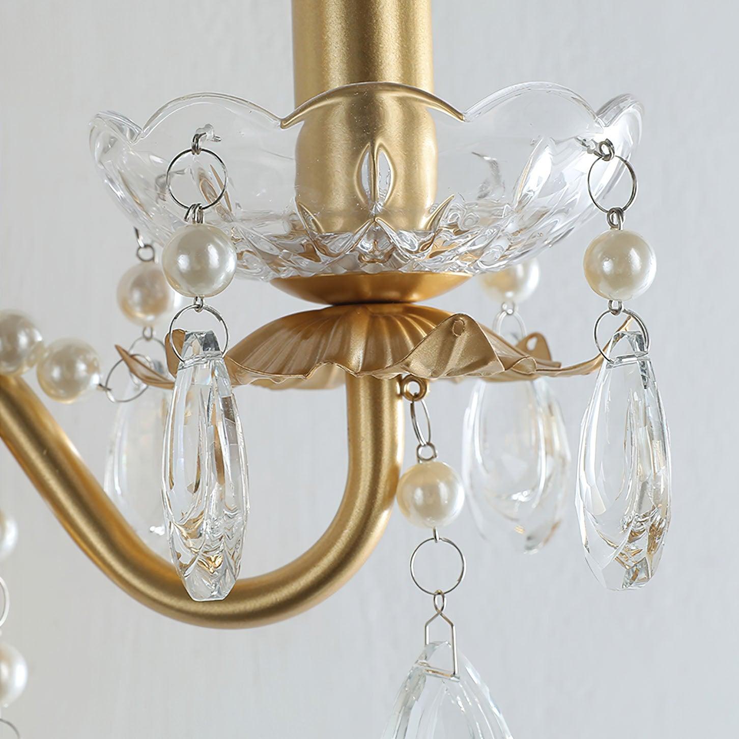 Crystal Pearl Chain Wall Lamp - Blowlighting