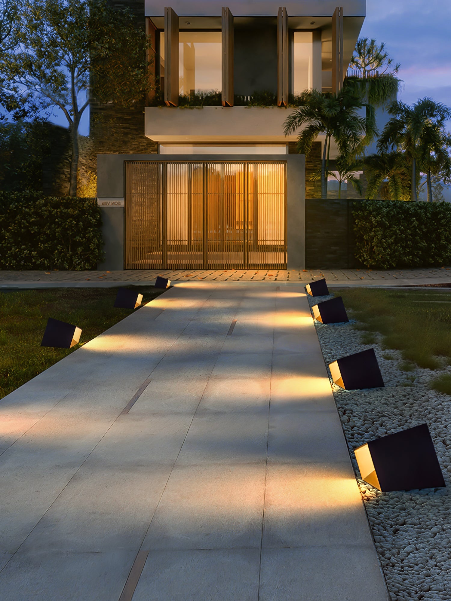 Cube Garden Solar Outdoor Light - Blowlighting