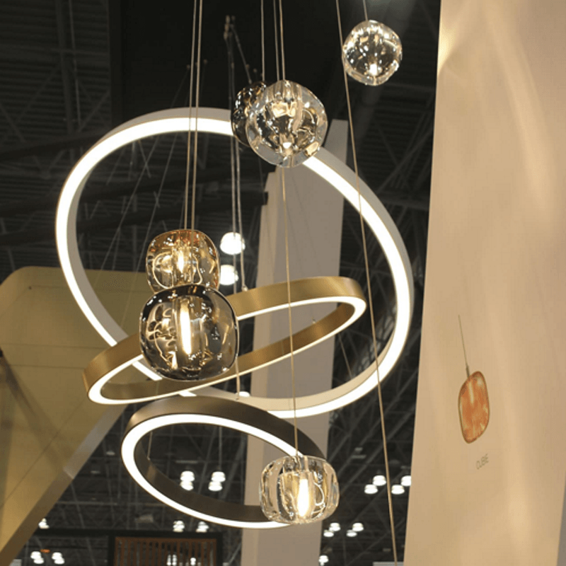 Cubie Chandelier - Blowlighting