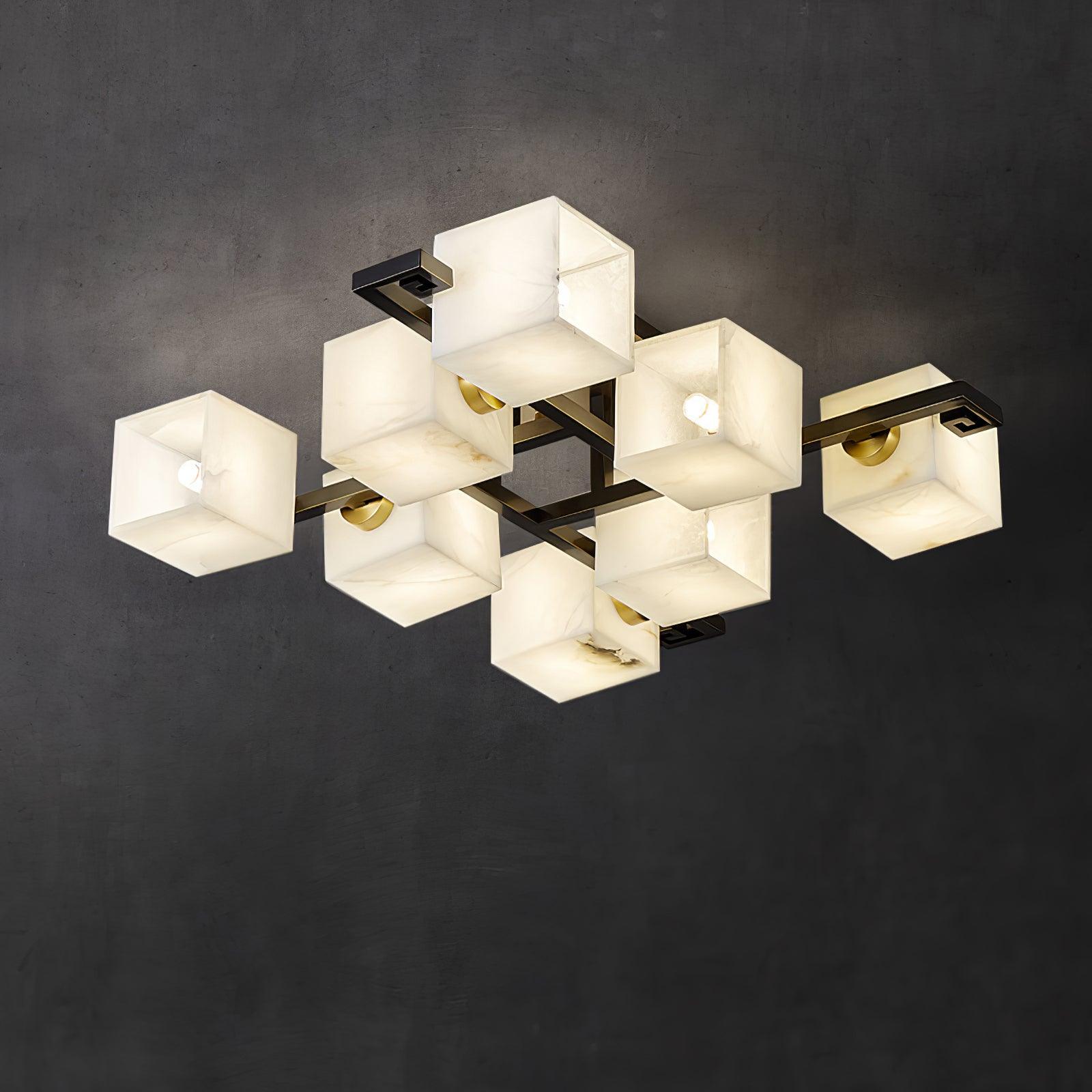 Kaelen Alabaster Ceiling Light - Blowlighting