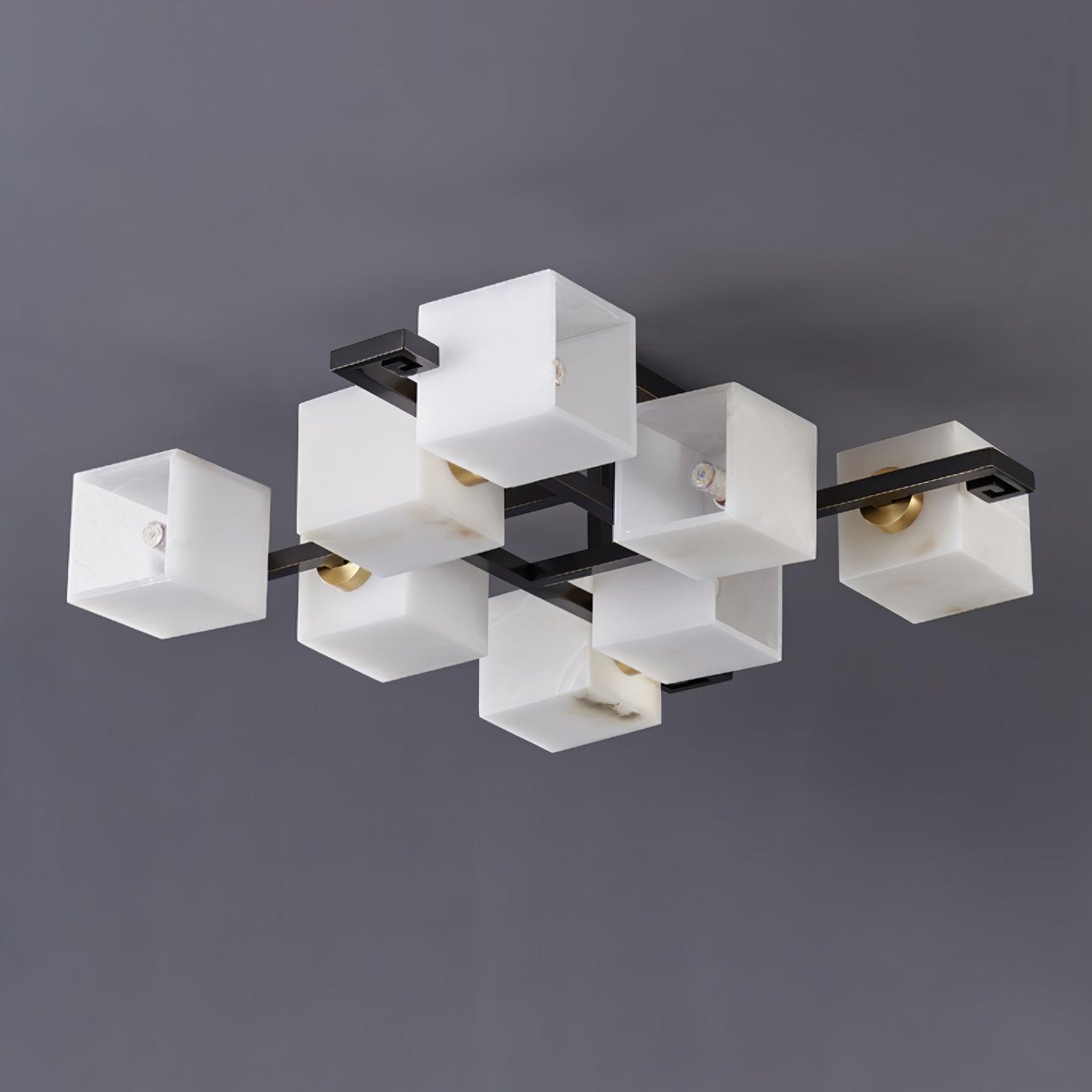 Kaelen Alabaster Ceiling Light - Blowlighting
