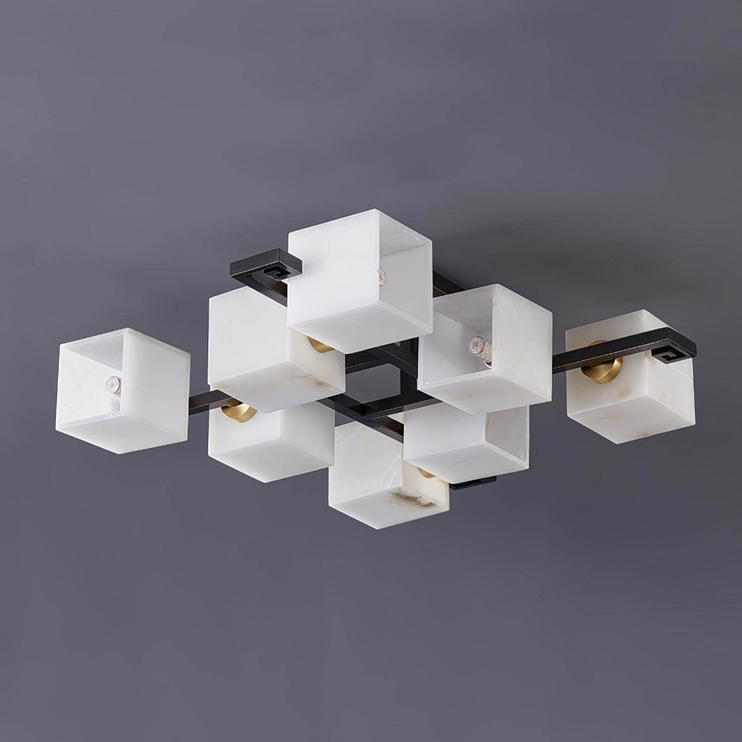 Kaelen Alabaster Ceiling Light - Blowlighting