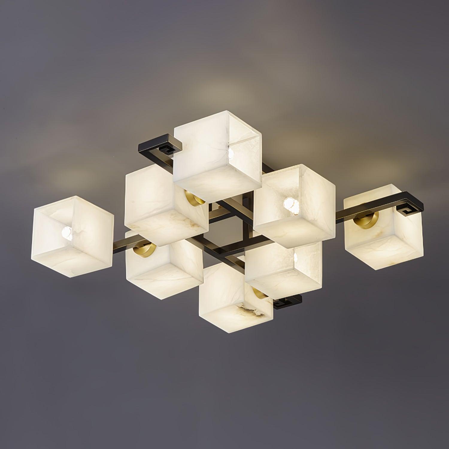 Kaelen Alabaster Ceiling Light - Blowlighting