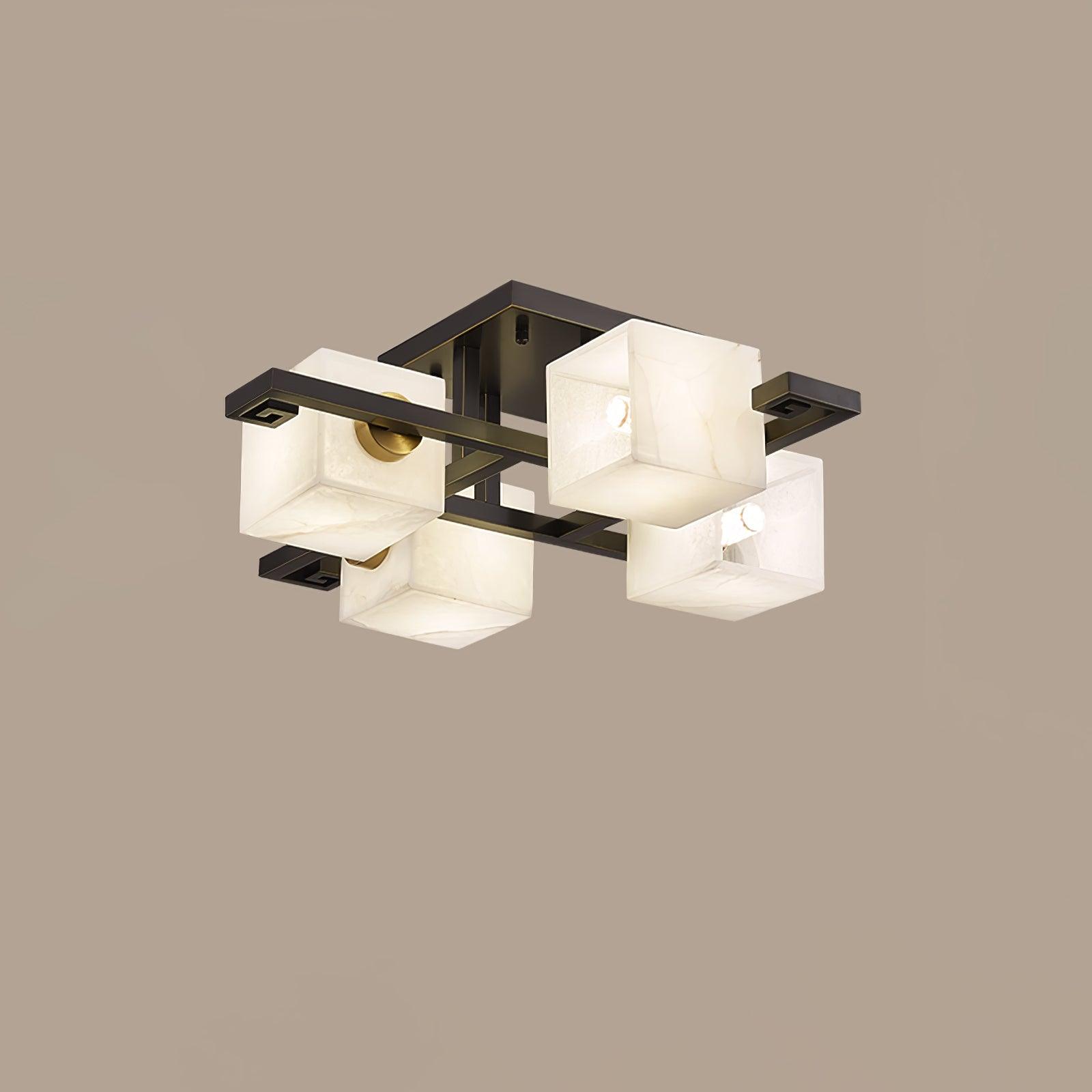 Kaelen Alabaster Ceiling Light - Blowlighting