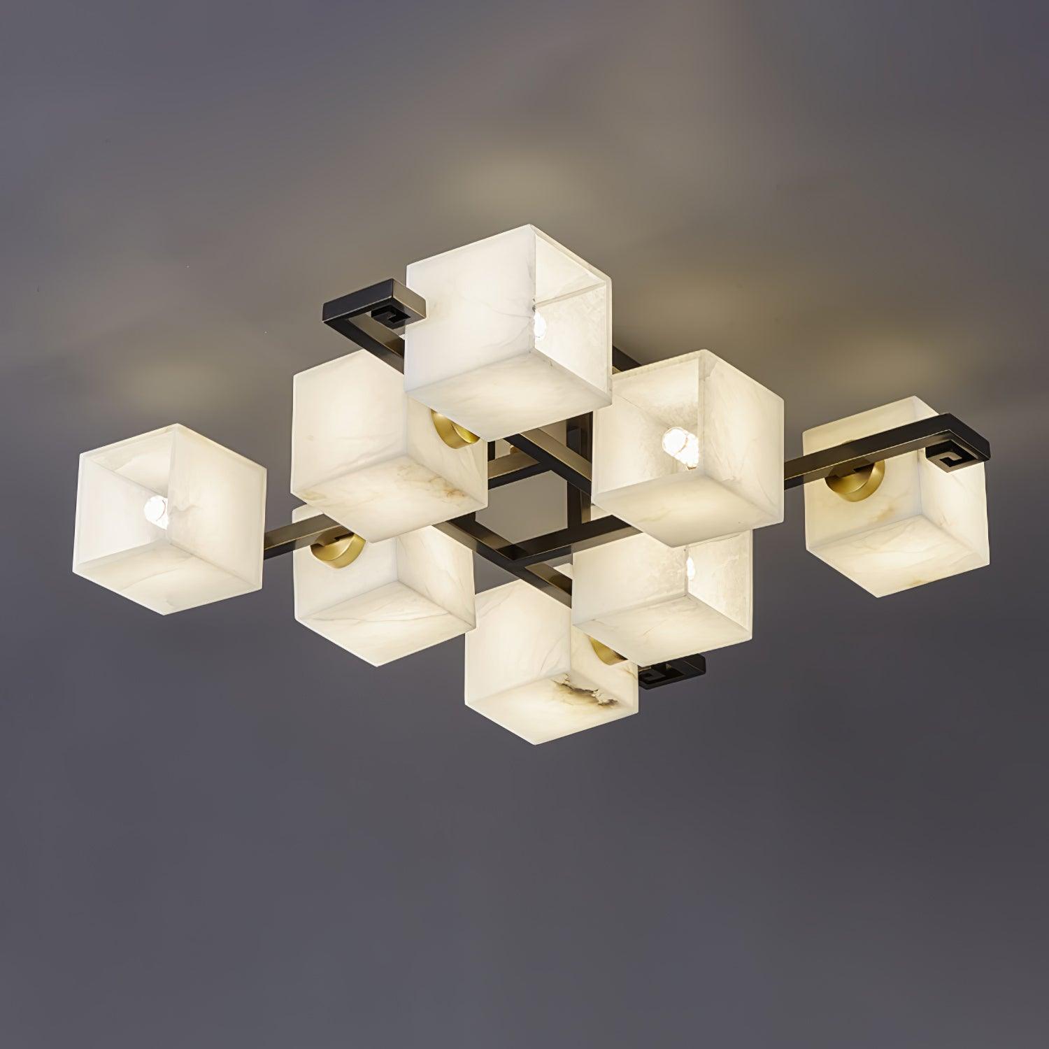 Kaelen Alabaster Ceiling Light - Blowlighting