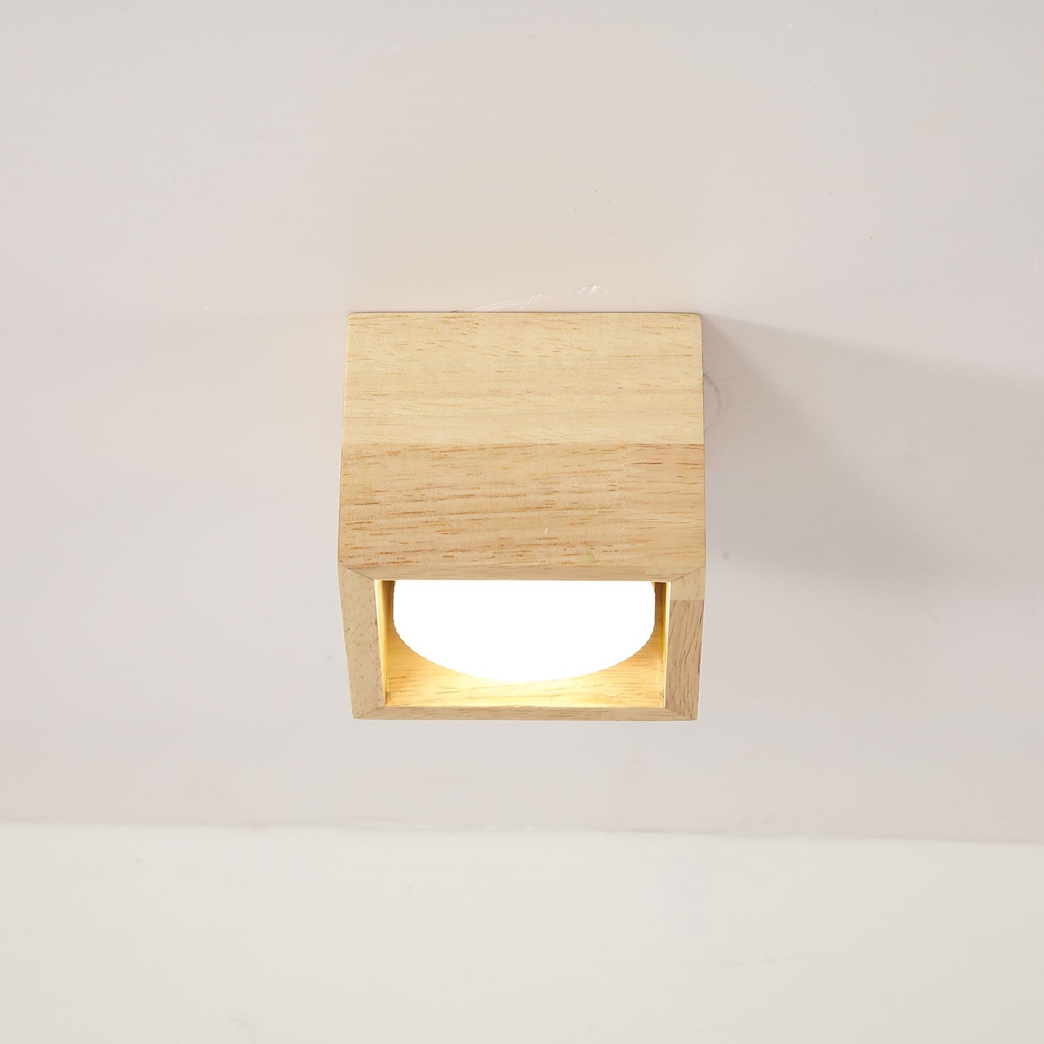Eliza Minimalist Wood Ceiling Light - Blowlighting