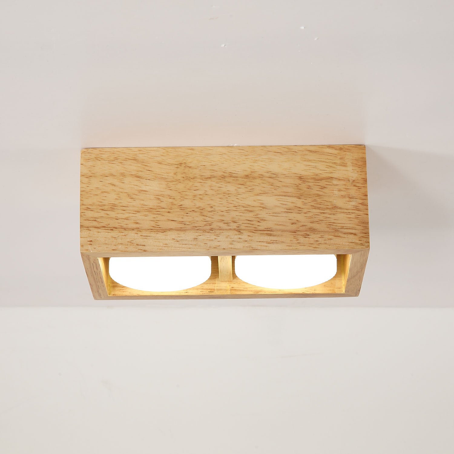 Eliza Minimalist Wood Ceiling Light - Blowlighting