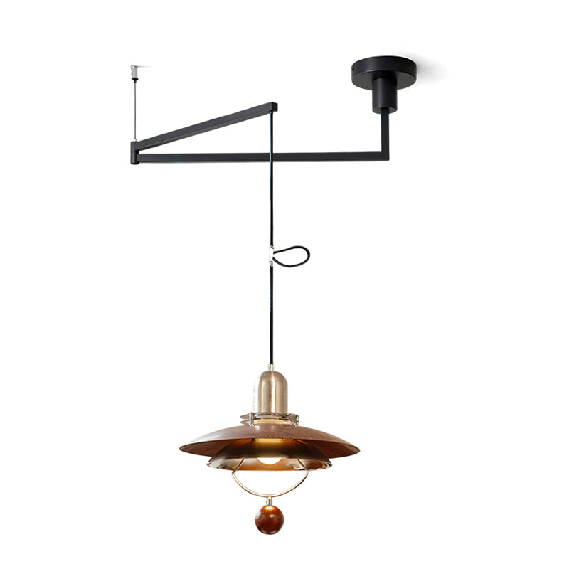 Cullen Modern Metal Swing Arm Pendant Light