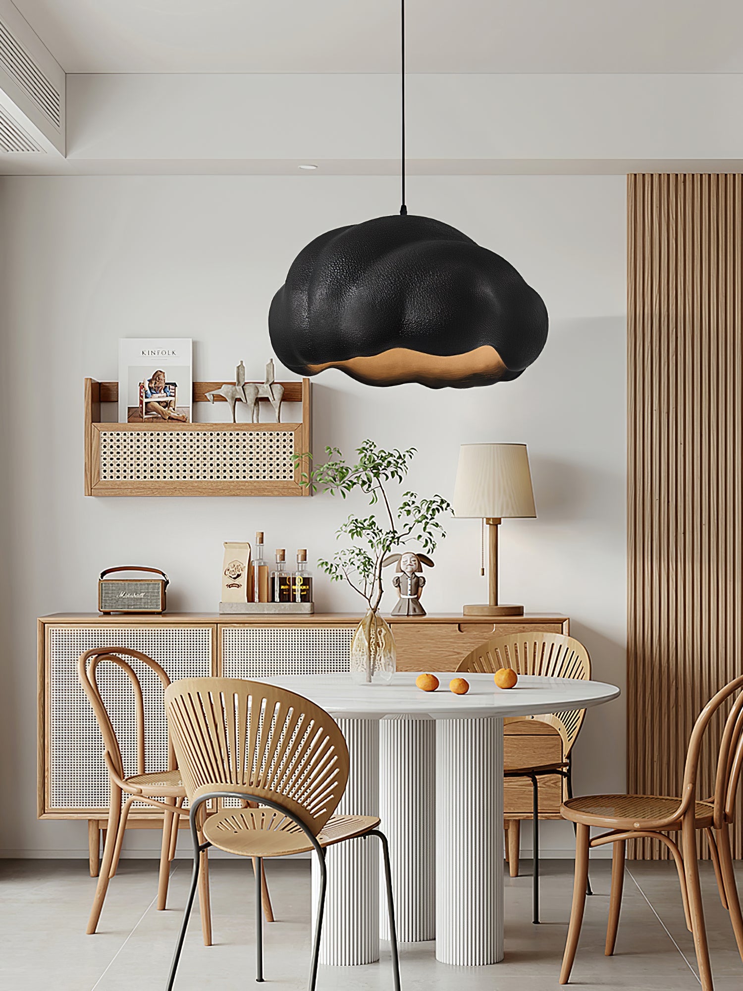 Itheira Modern Minimalist Plastic Metal Pendant Light - Blowlighting