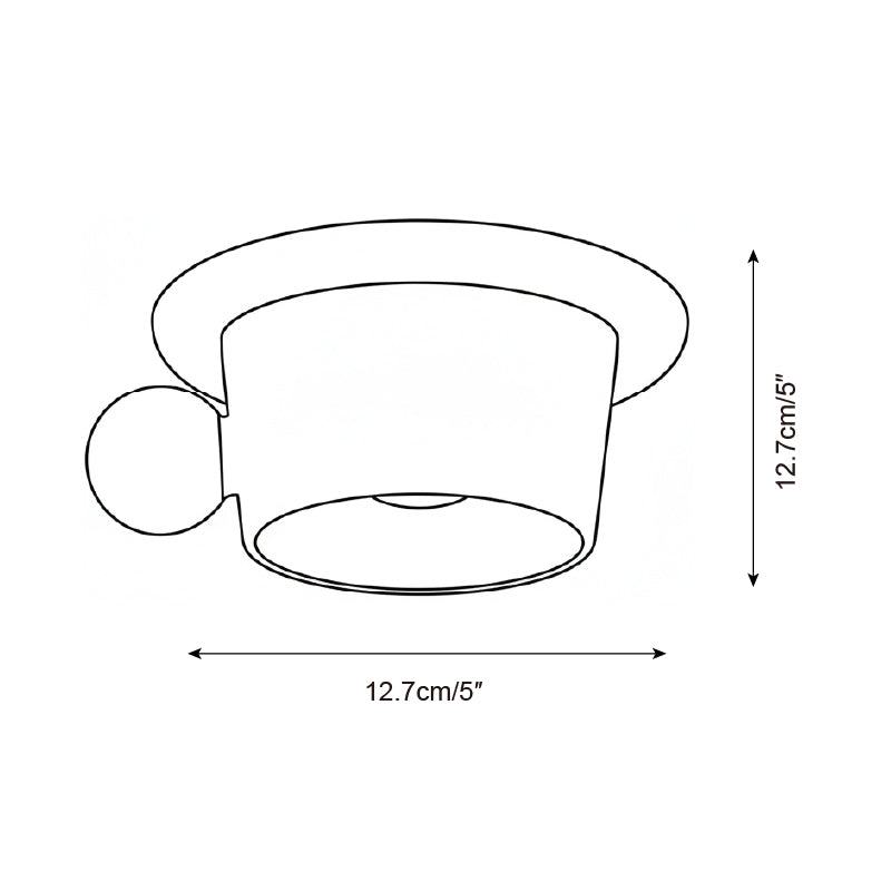 Cupola Modern Ceramics Ceiling Light