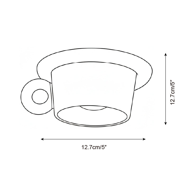 Cupola Modern Ceramics Ceiling Light