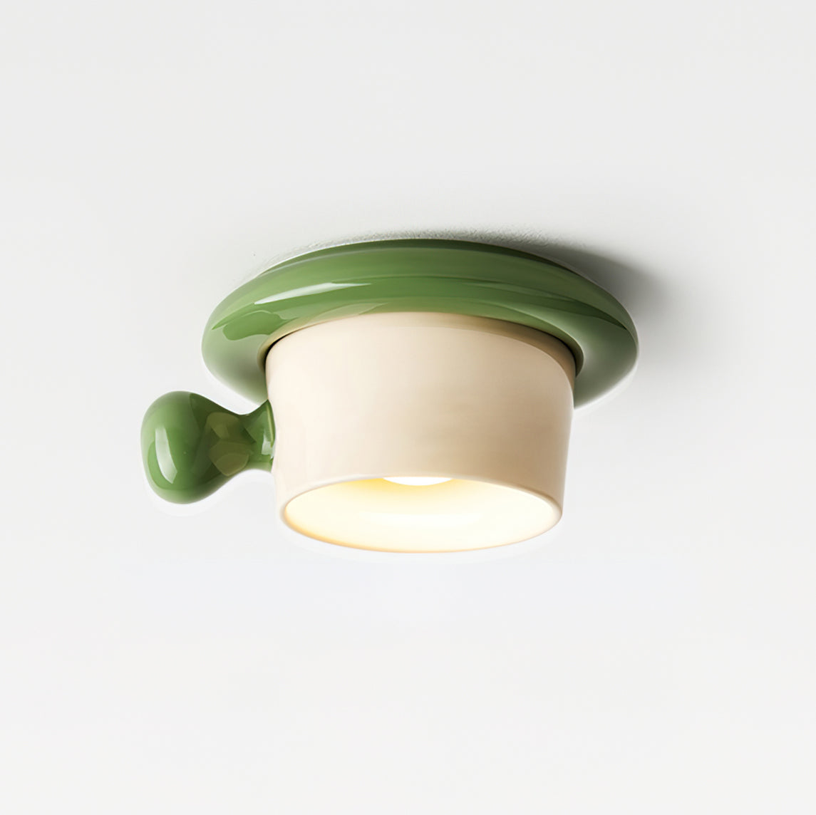 Cupola Modern Ceramics Ceiling Light