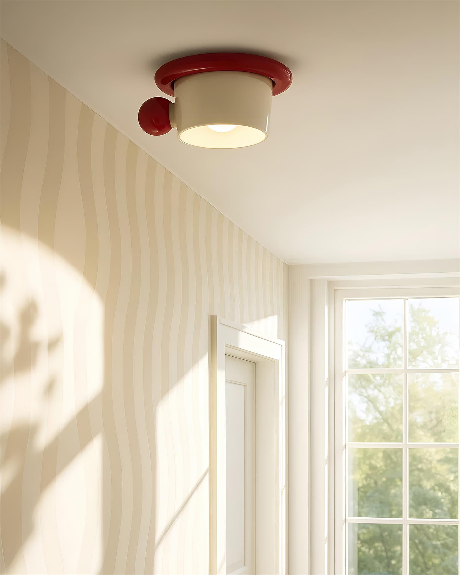 Cupola Modern Ceramics Ceiling Light