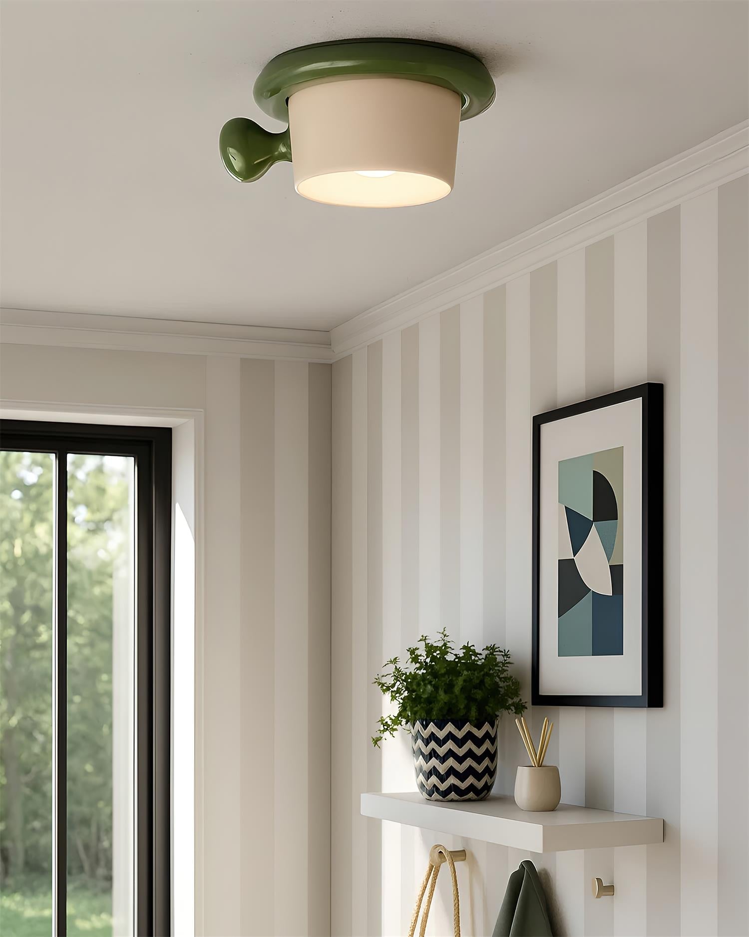 Cupola Modern Ceramics Ceiling Light