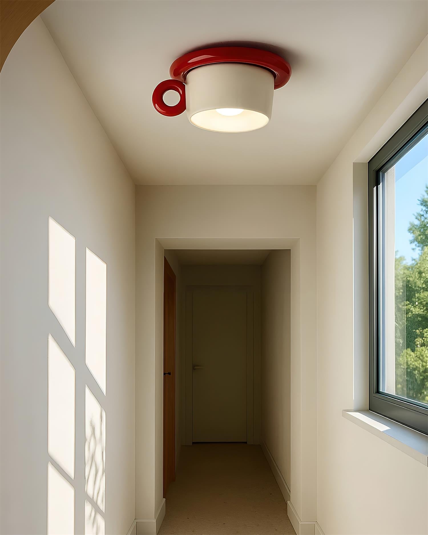 Cupola Modern Ceramics Ceiling Light