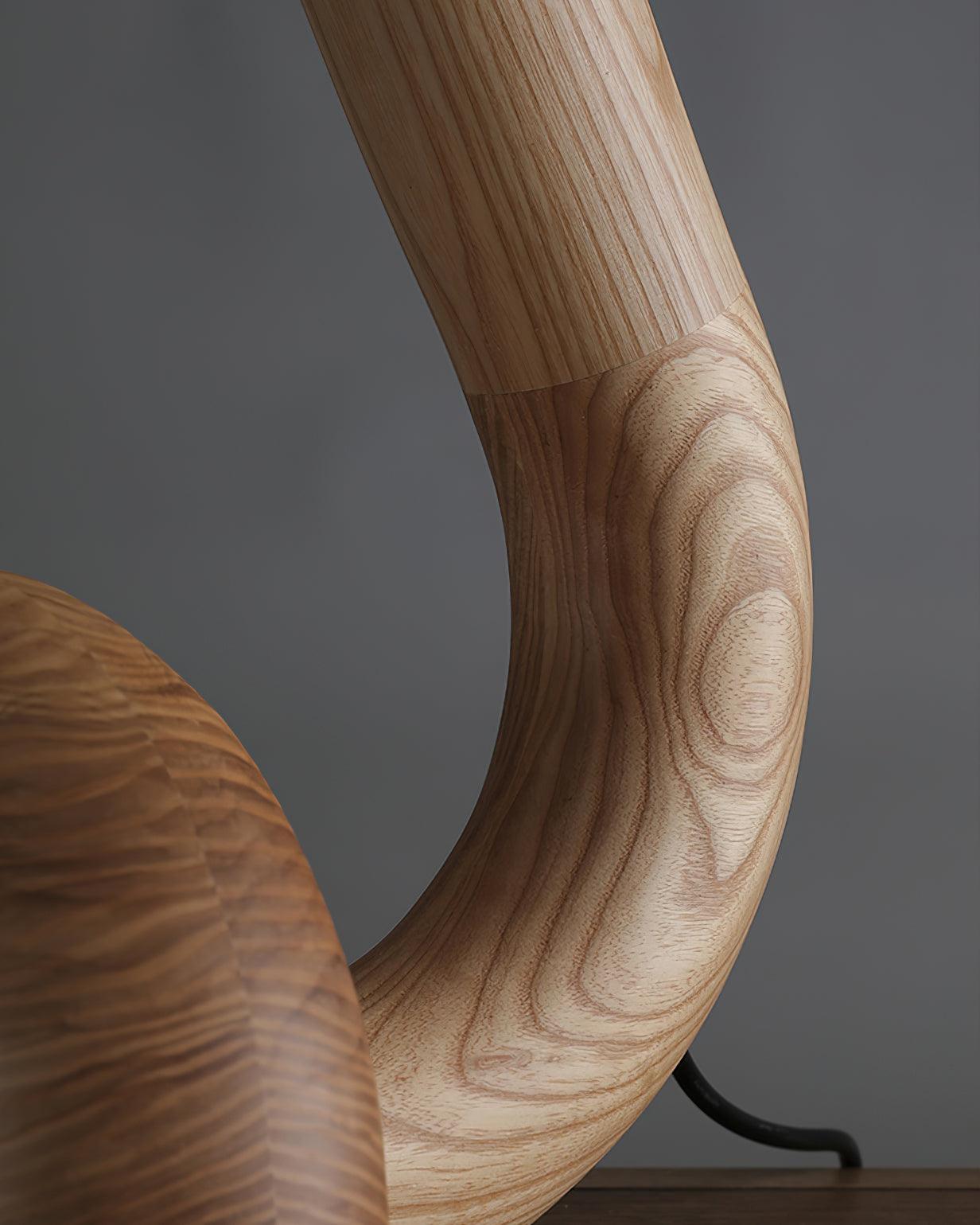 Arcus Fashion Wood Table Lamp - Blowlighting