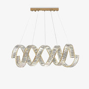 Curved LED Chandelier - Blowlighting