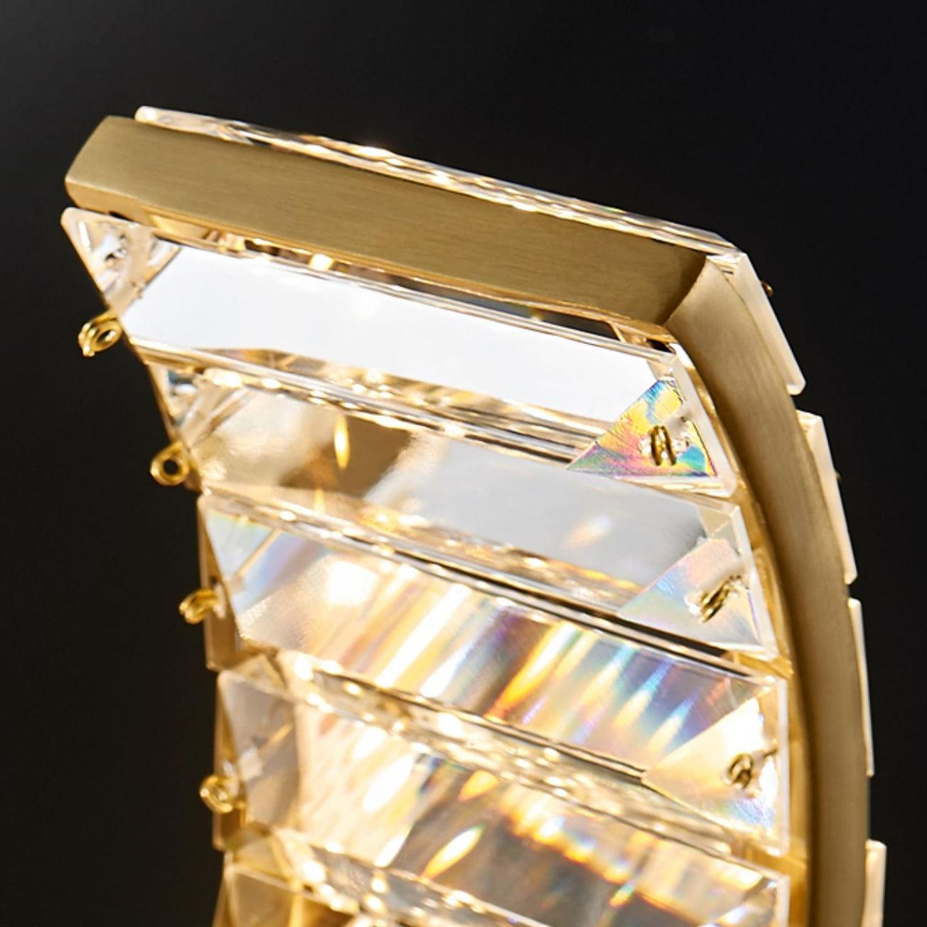 Curved LED Chandelier - Blowlighting