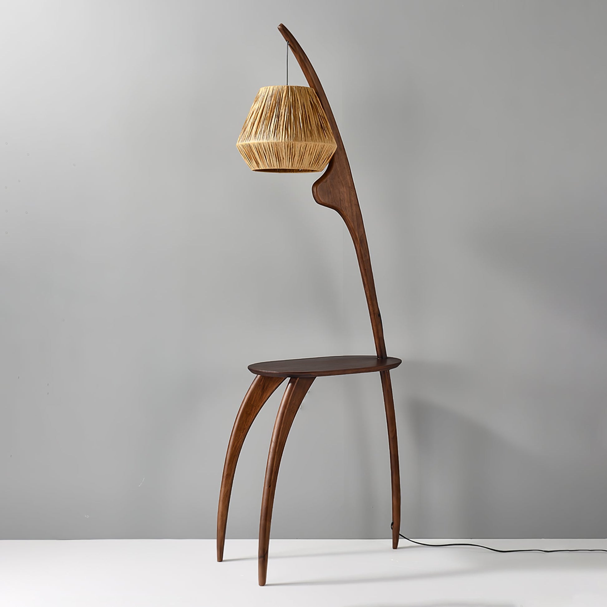 Curved Mantis Arm Floor Lamp - Blowlighting
