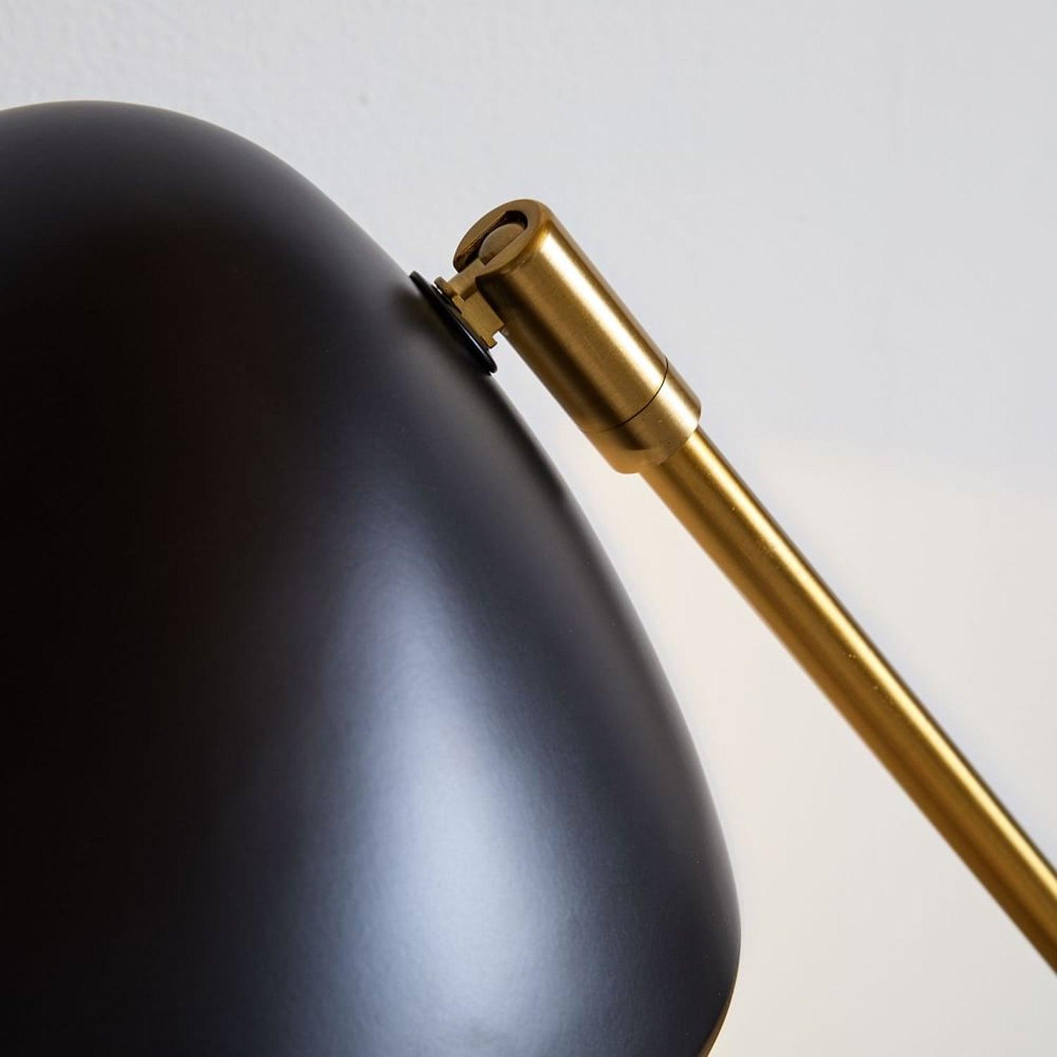 Curvilinear Mid-Century Table Lamp - Blowlighting
