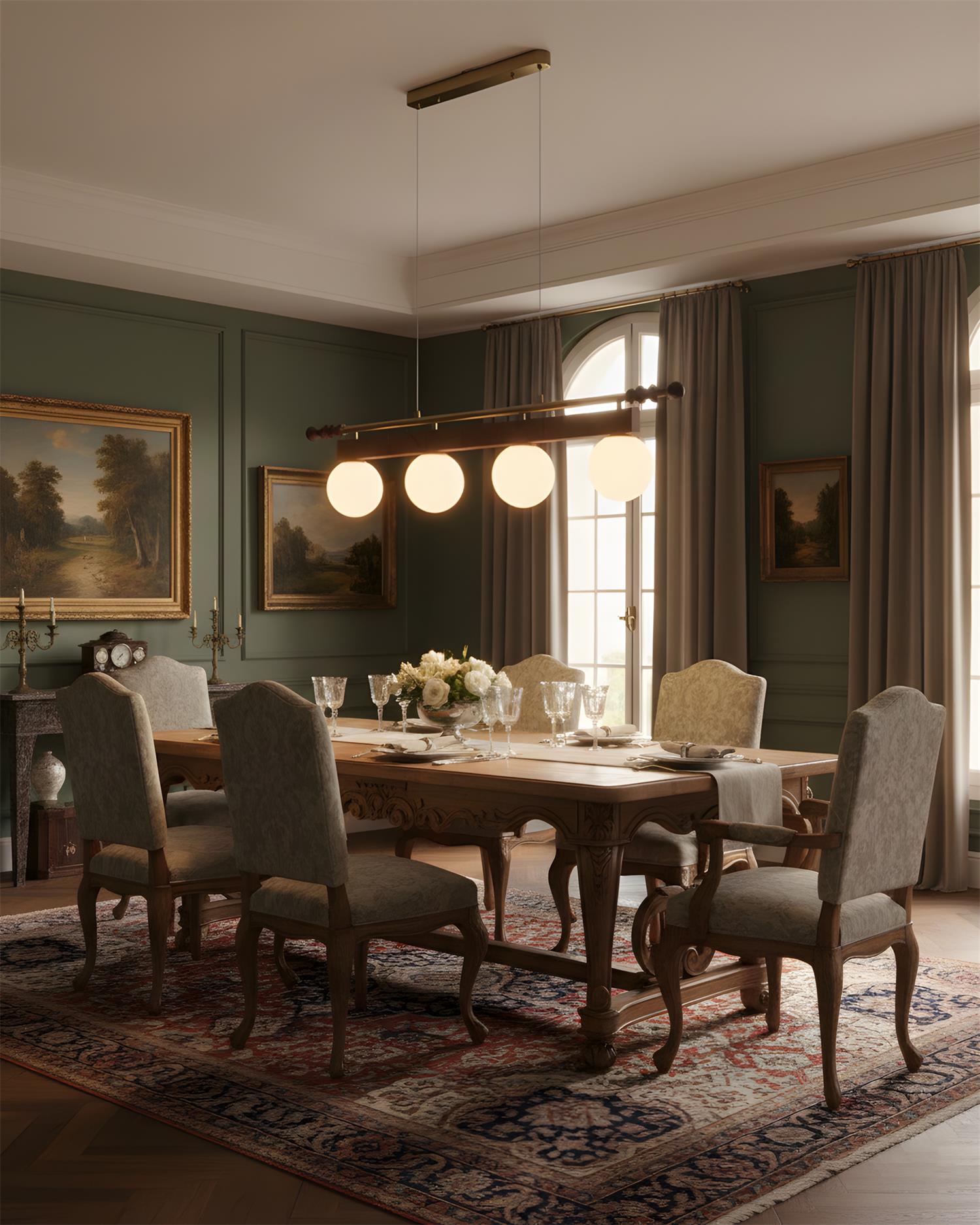 Lentimbra Modern Glass Chandelier