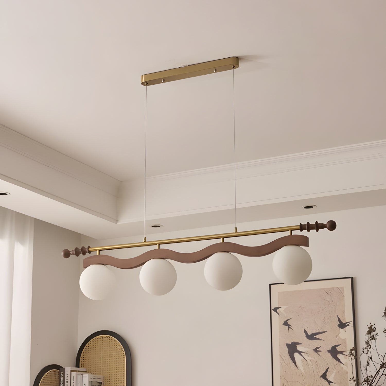 Lentimbra Modern Glass Chandelier