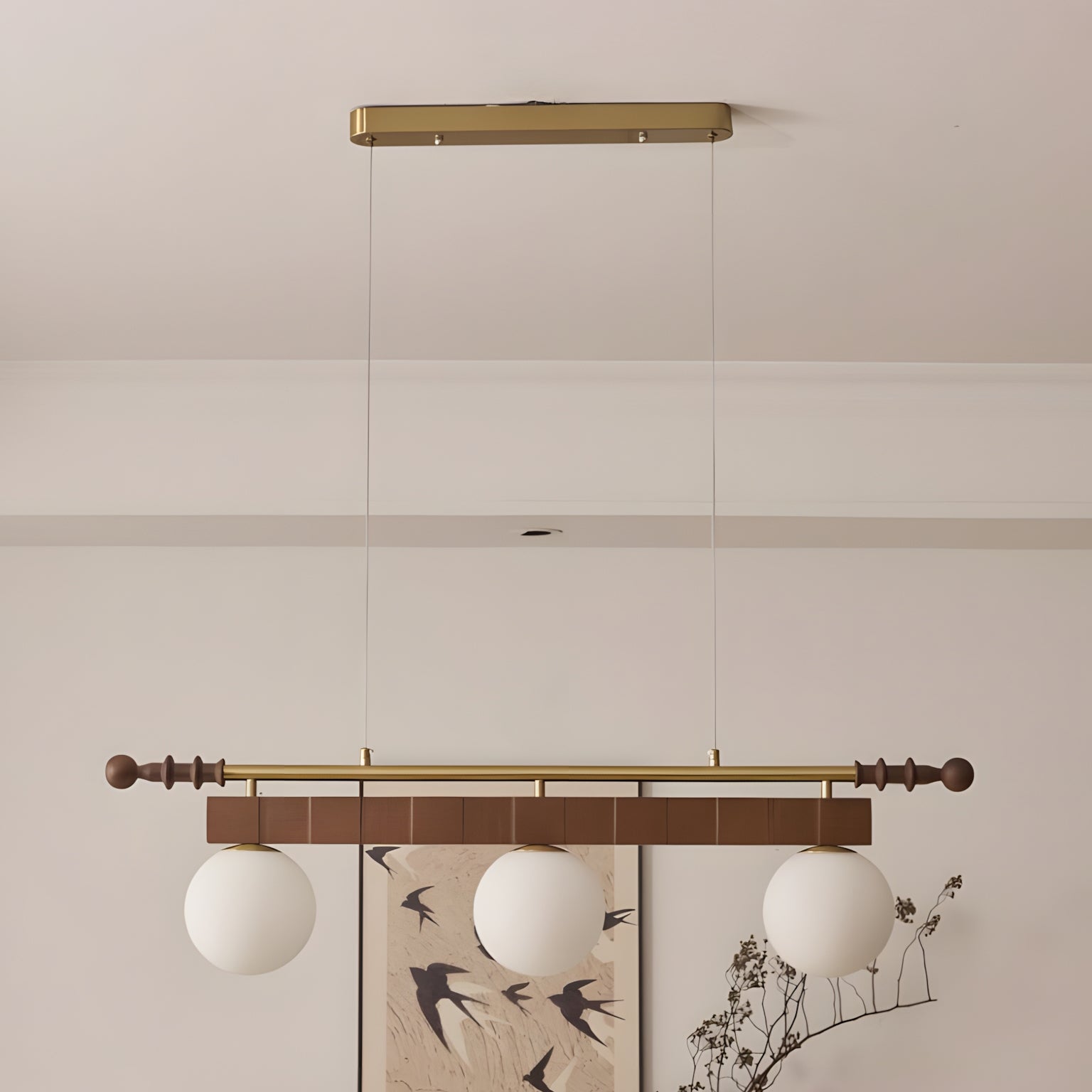 Lentimbra Modern Glass Chandelier