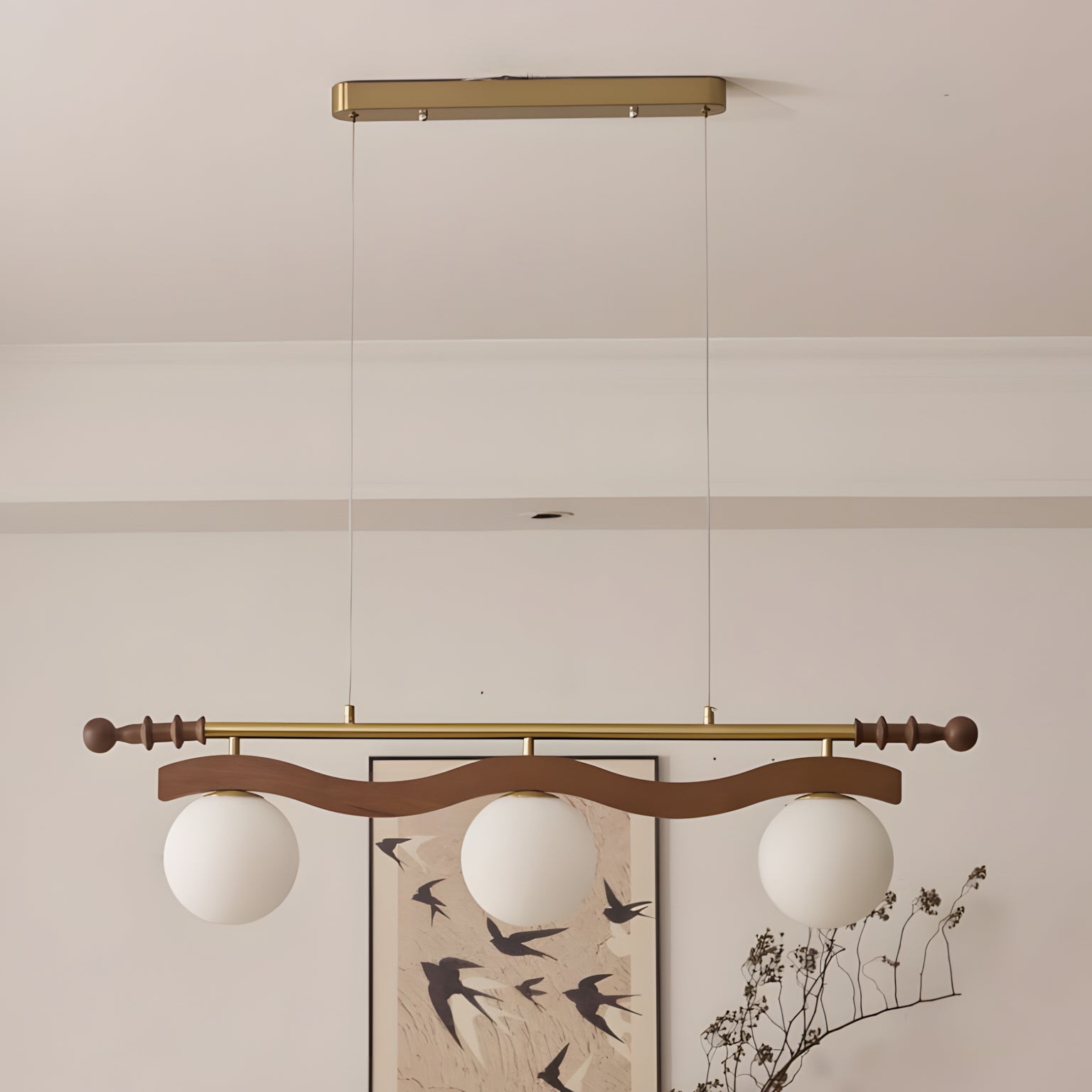 Lentimbra Modern Glass Chandelier