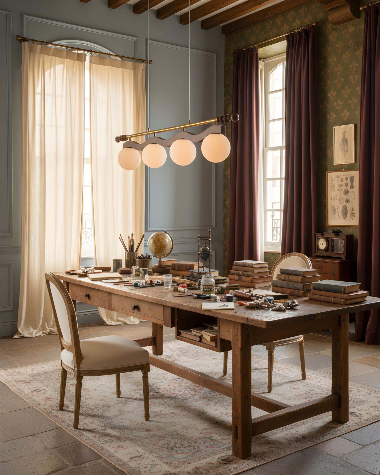 Lentimbra Modern Glass Chandelier