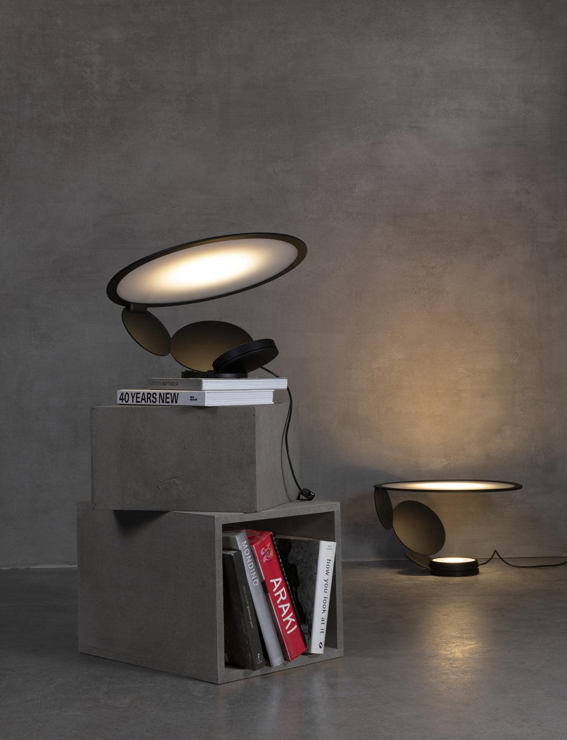 Andrew Contemporary Metal Table Lamp - Blowlighting