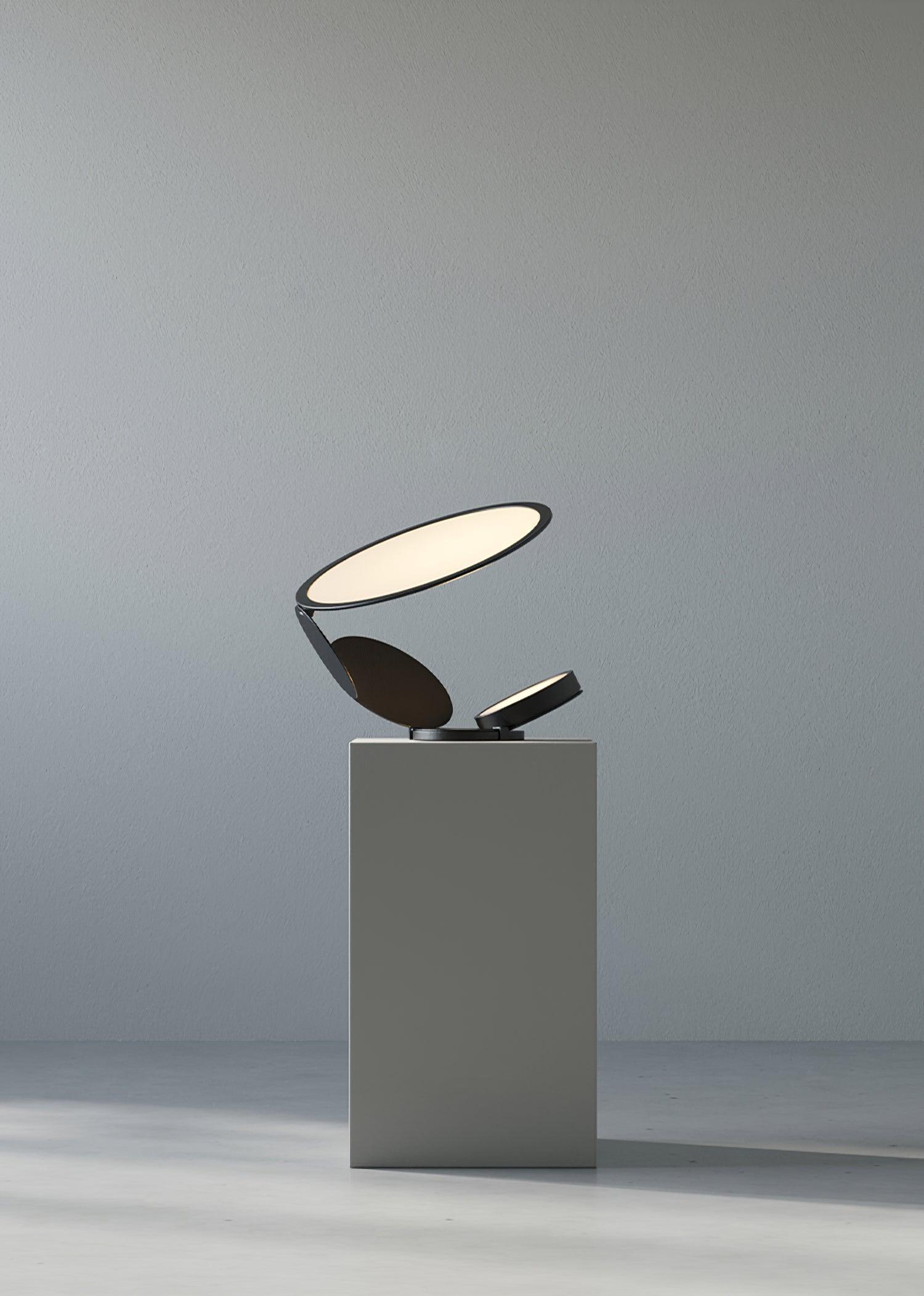 Andrew Contemporary Metal Table Lamp - Blowlighting