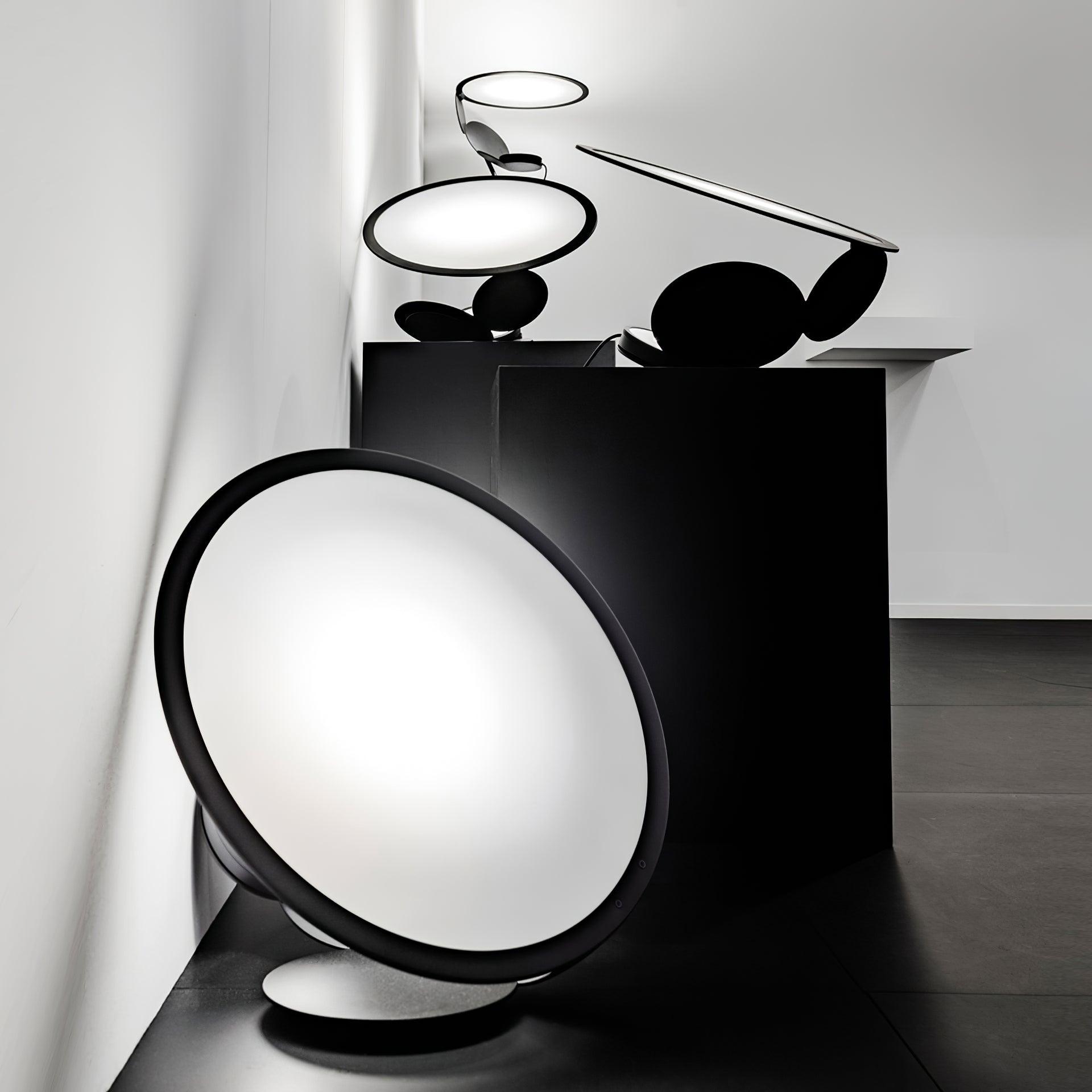 Andrew Contemporary Metal Table Lamp - Blowlighting