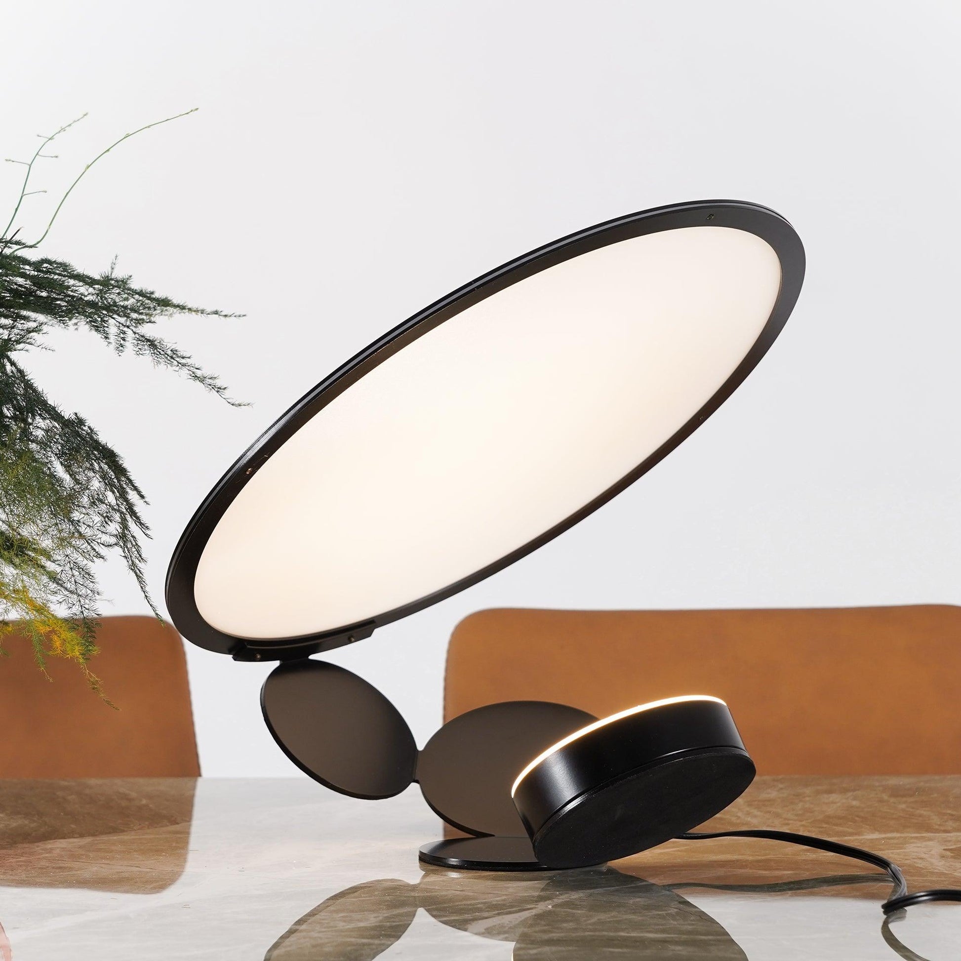 Andrew Contemporary Metal Table Lamp - Blowlighting