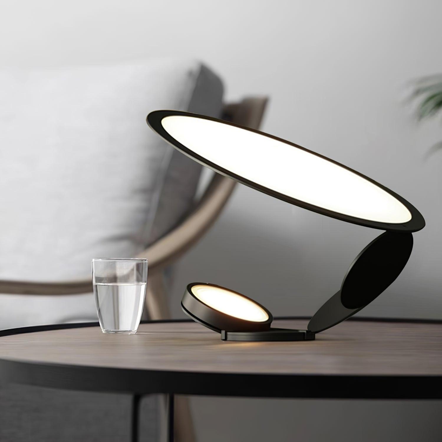 Andrew Contemporary Metal Table Lamp - Blowlighting