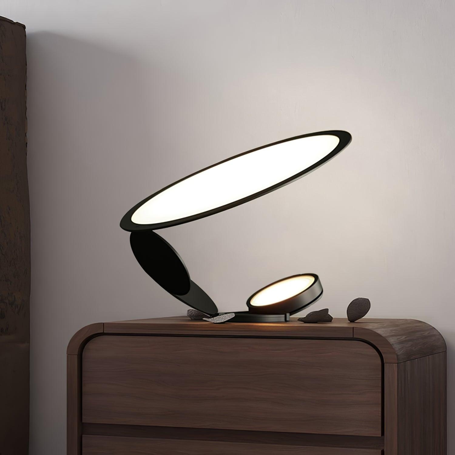Andrew Contemporary Metal Table Lamp - Blowlighting
