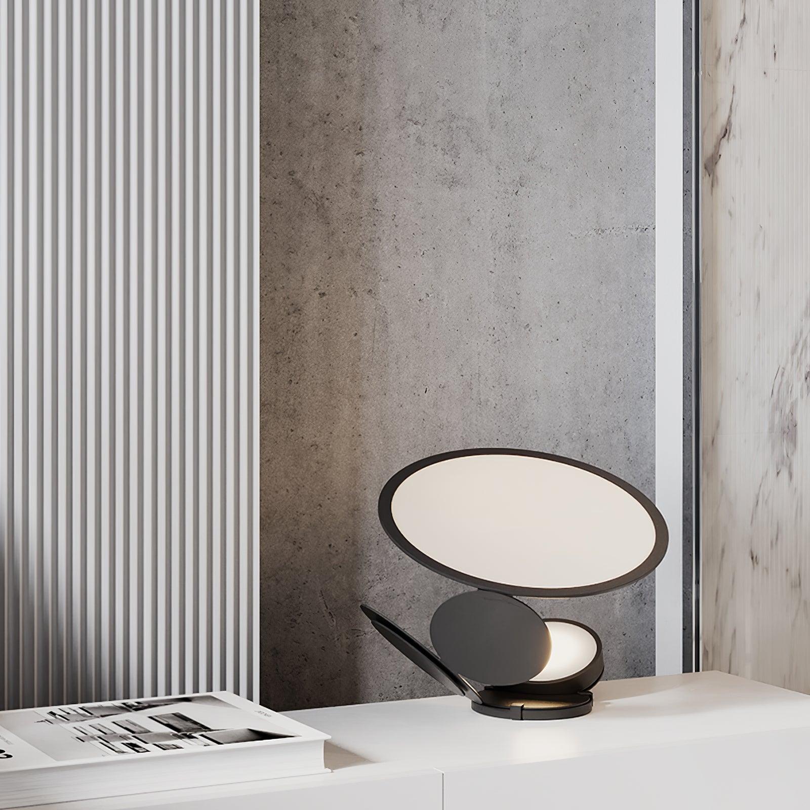 Andrew Contemporary Metal Table Lamp - Blowlighting