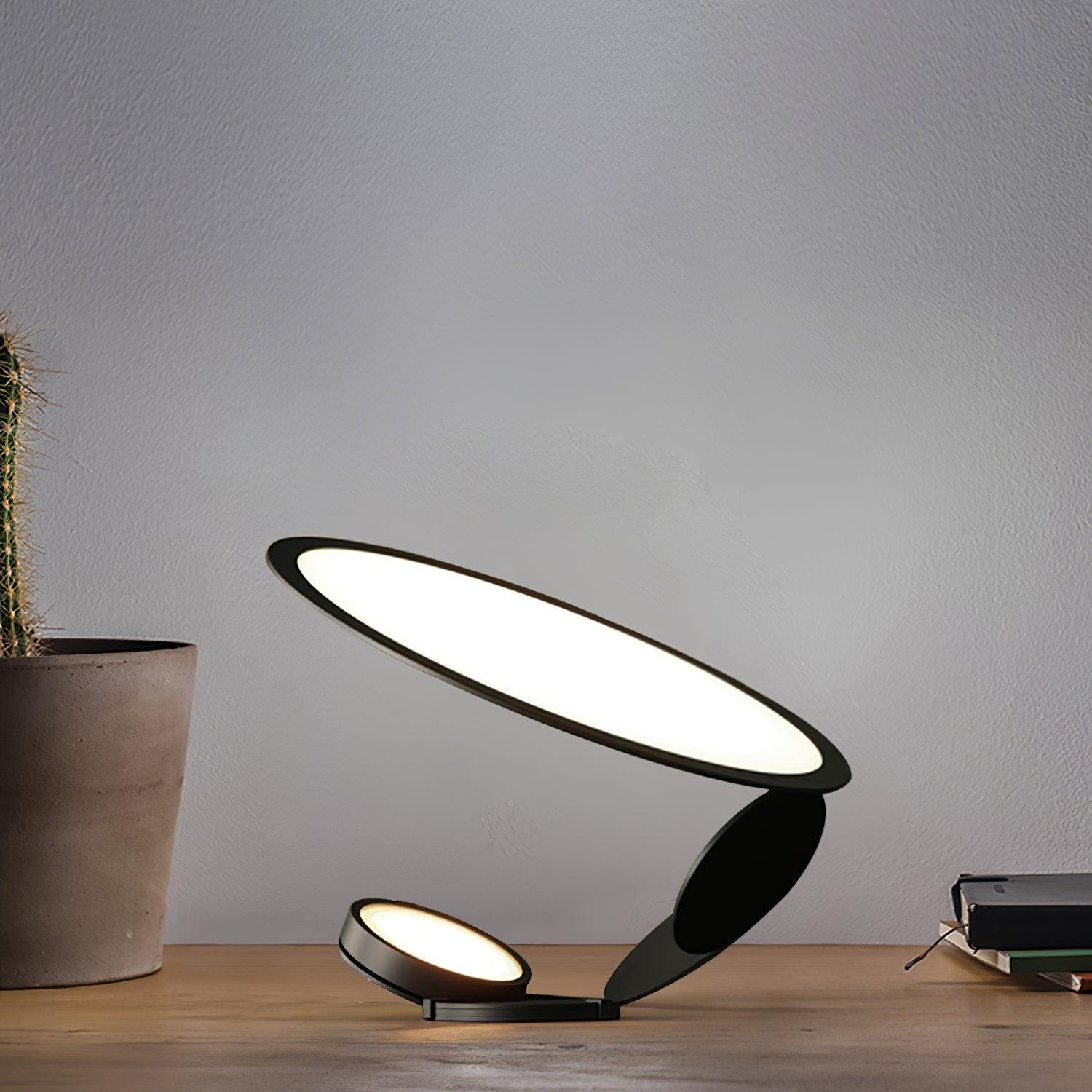 Andrew Contemporary Metal Table Lamp - Blowlighting