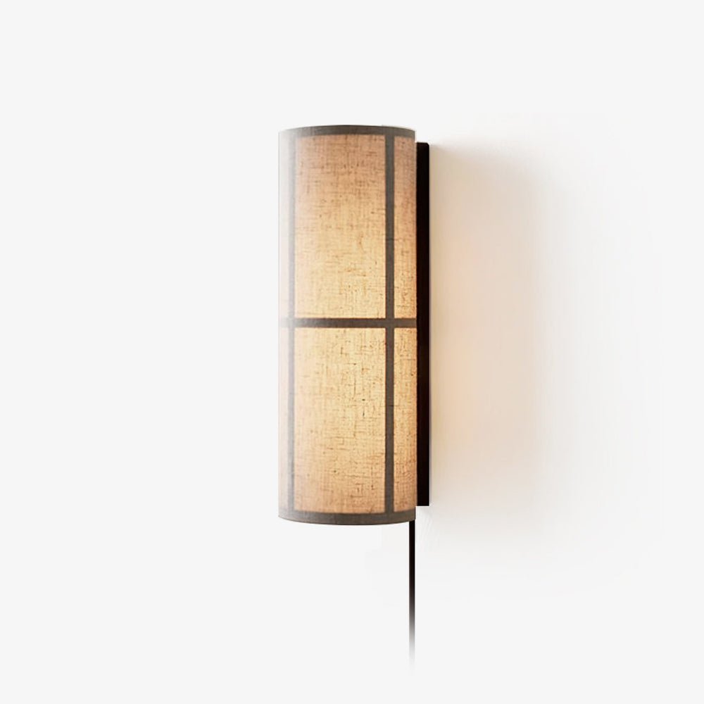Cylinder Fabric Plug-in Wall Lamp - Blowlighting