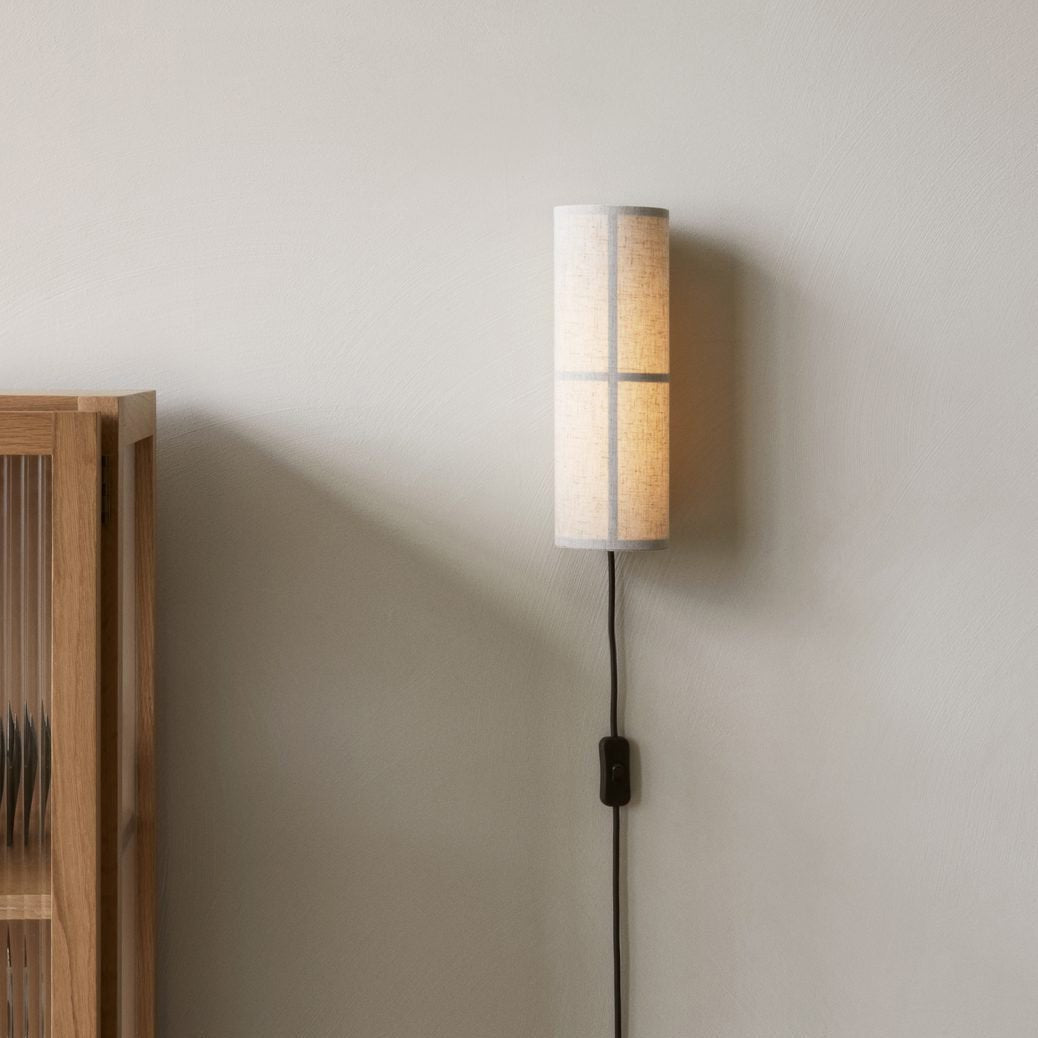 Cylinder Fabric Plug-in Wall Lamp - Blowlighting